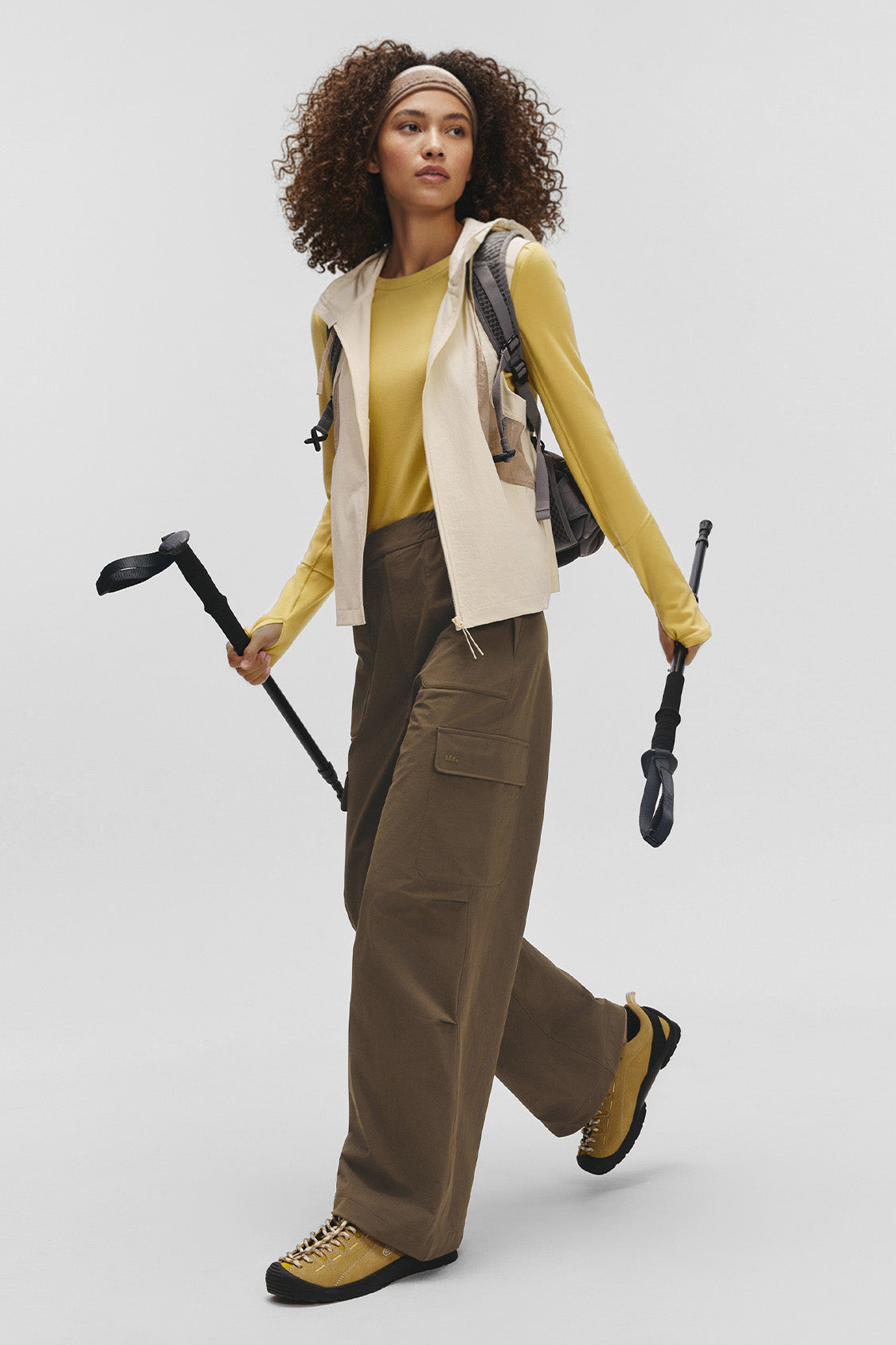 beneunder parashell womens paratrooper style softshell pants #color_truffle brown