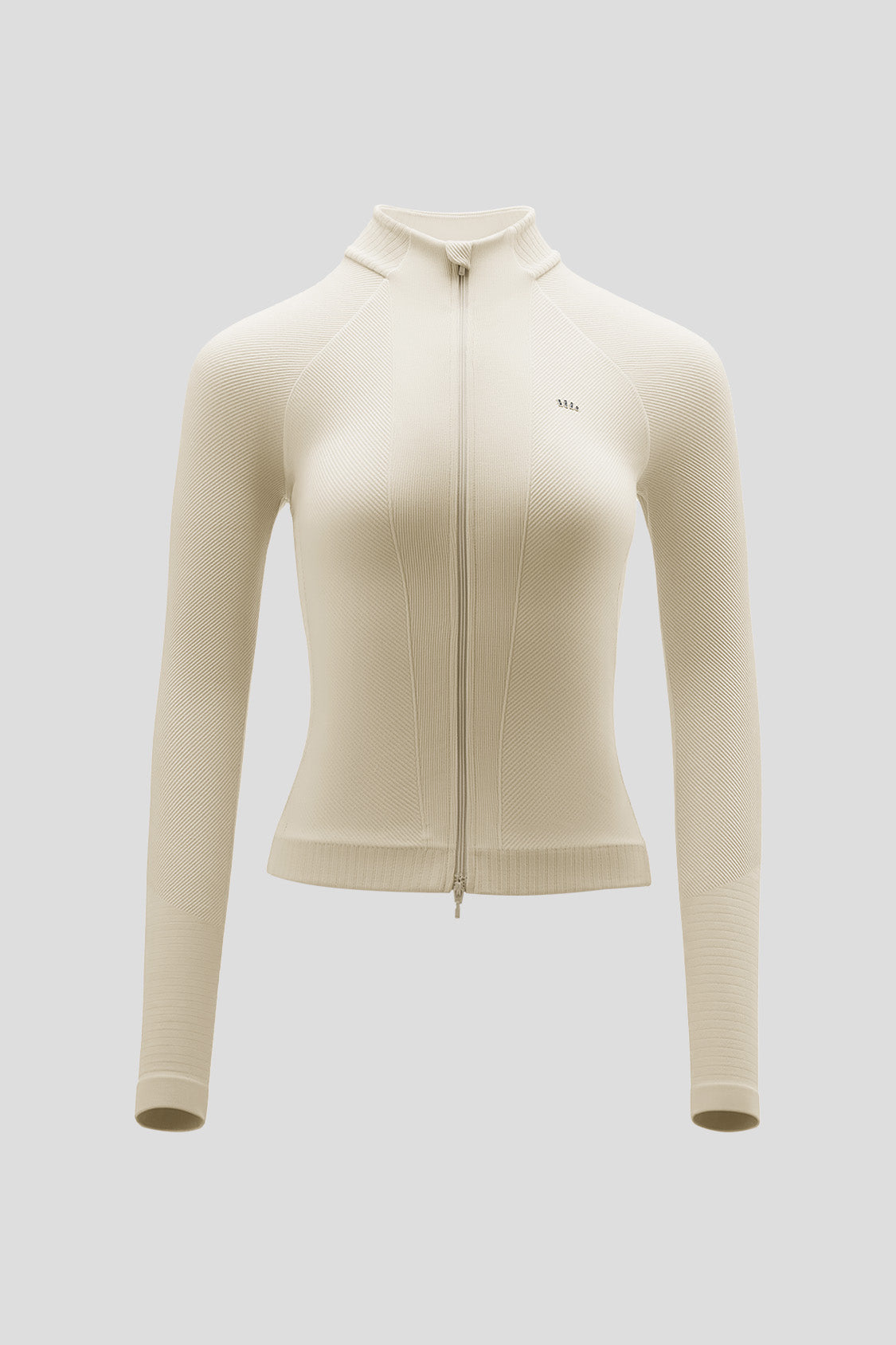 beneunder fullzipdry womens full zip quick dry shaping top #color_beige