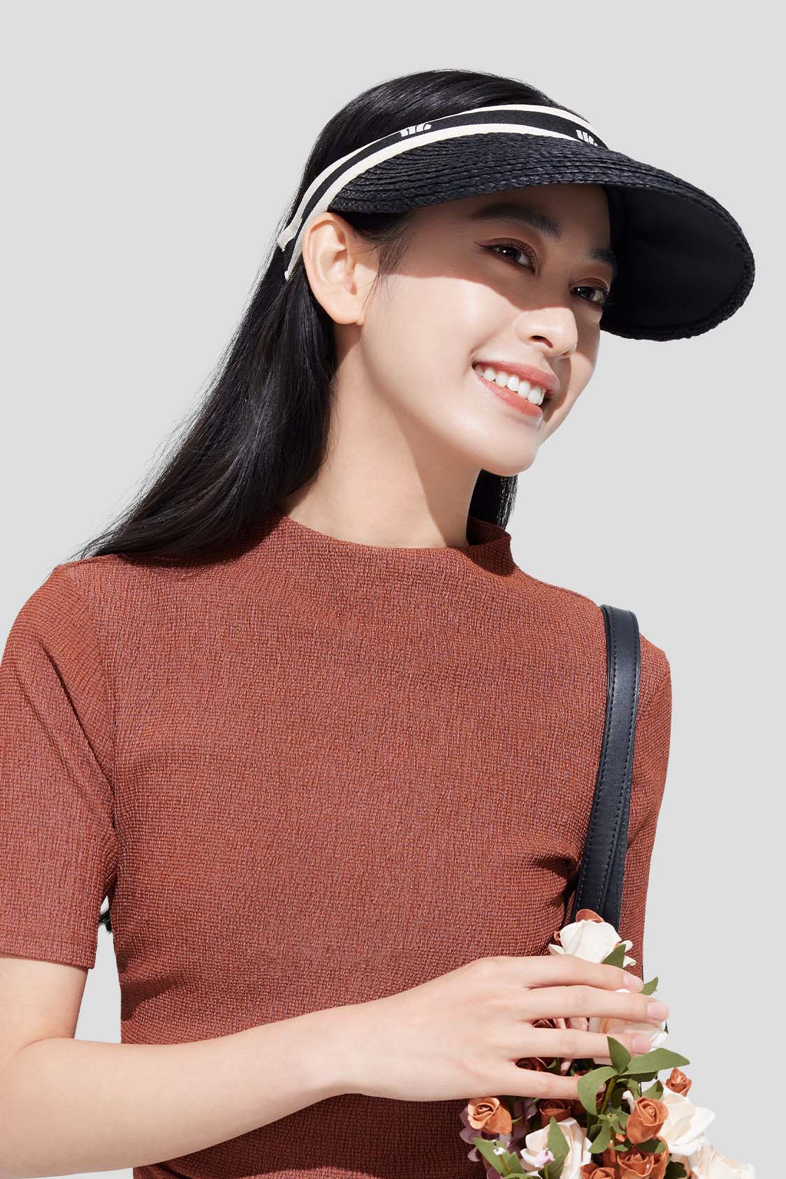 Inca - 女士防曬拉菲草帽 UPF50+