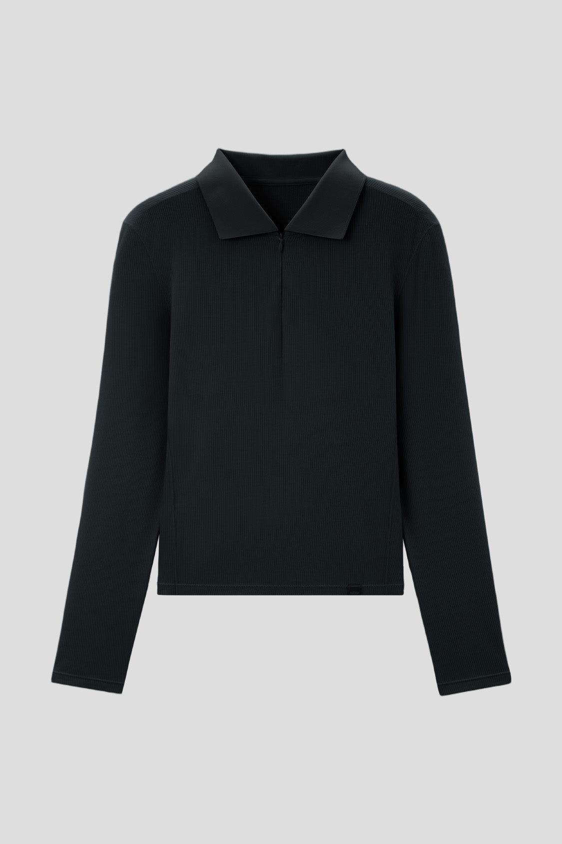 beneunder urbanpolo womens polo neck thermal base layer top #color_black