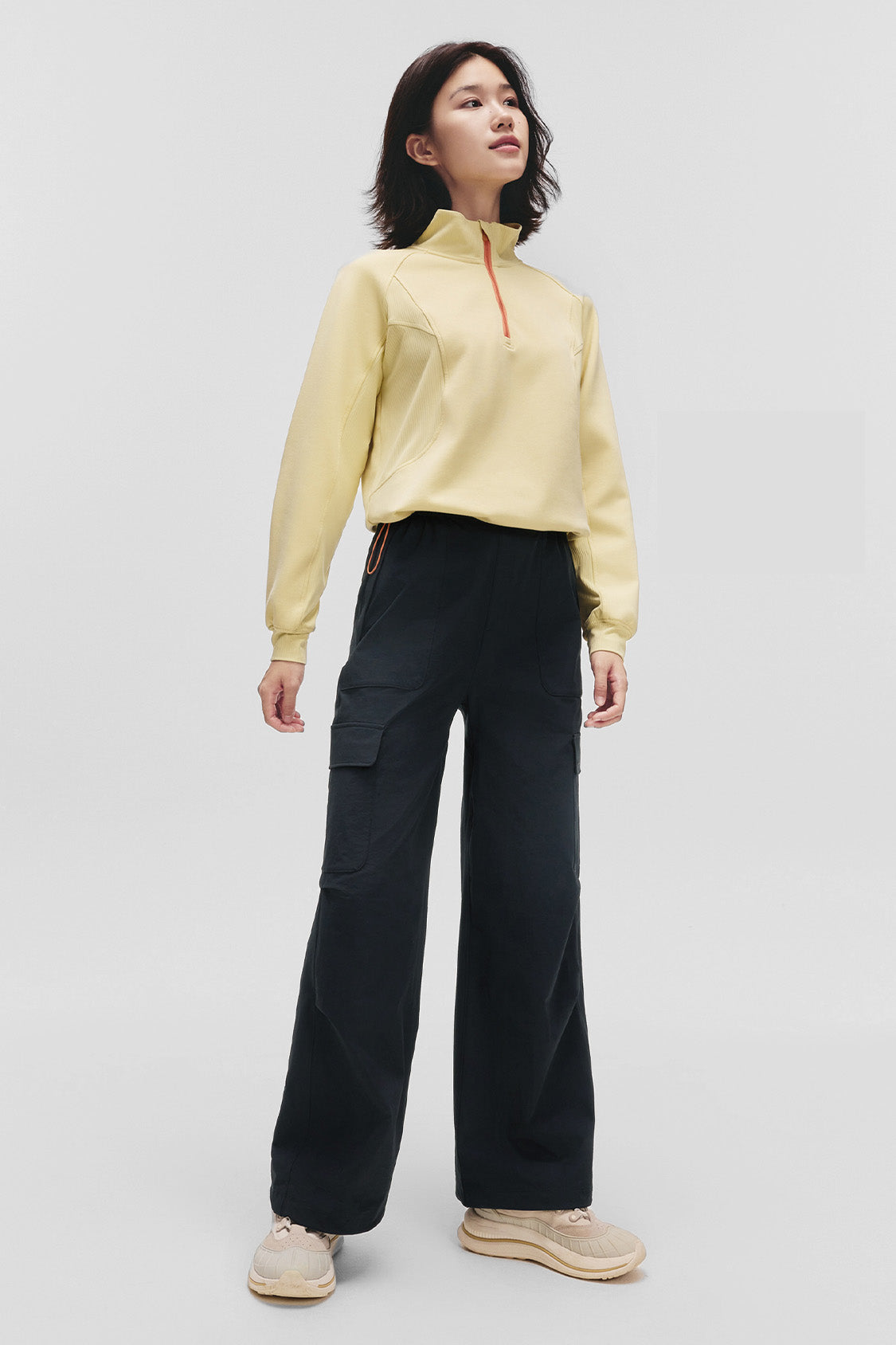 beneunder parashell womens paratrooper style softshell pants #color_black