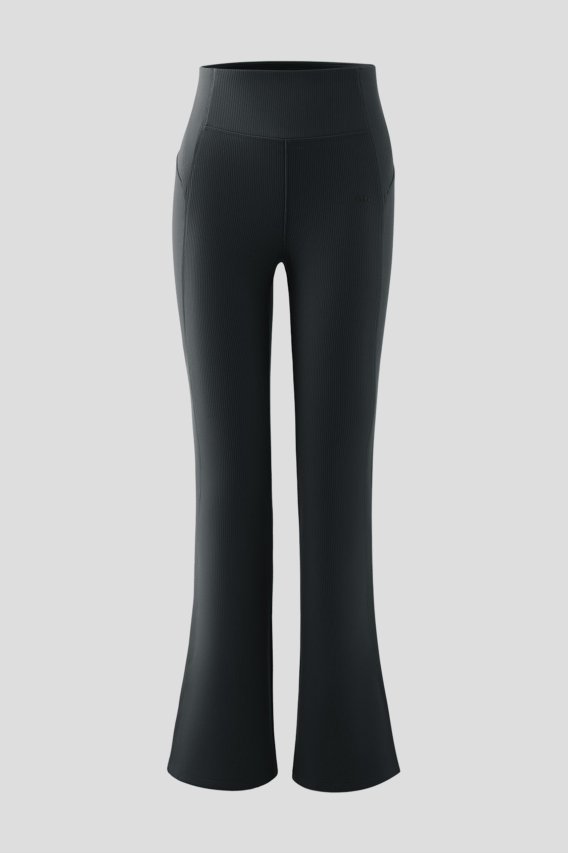 beneunder flareflex – women’s high-stretch thermal flare leggings #color_black