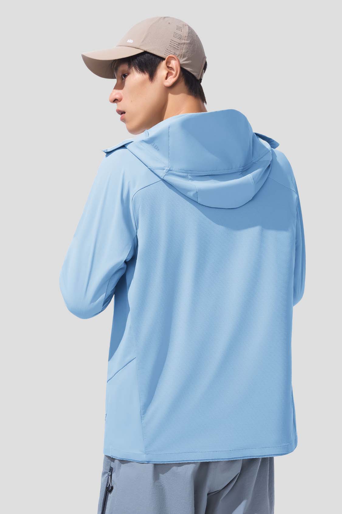 beneunder  men's sun protection jacket #color_blue