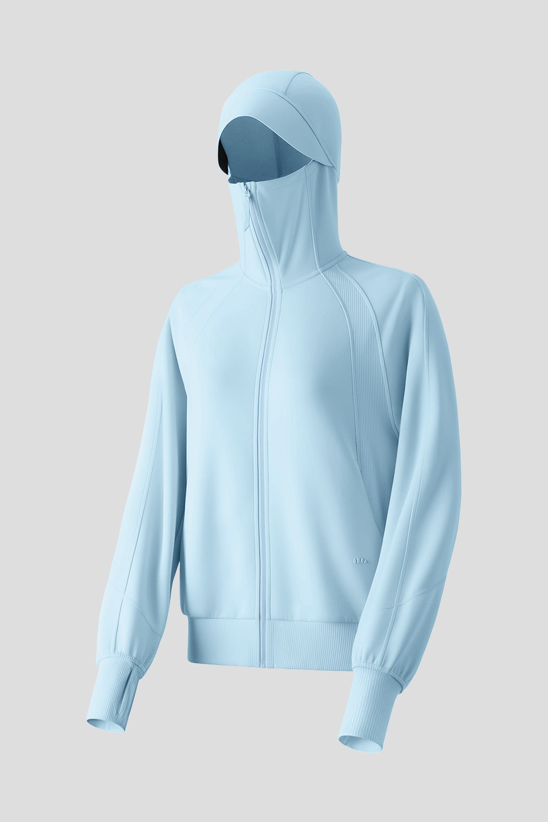 beneunder airshell womens windproof sun protection jacket upf50#color_blue