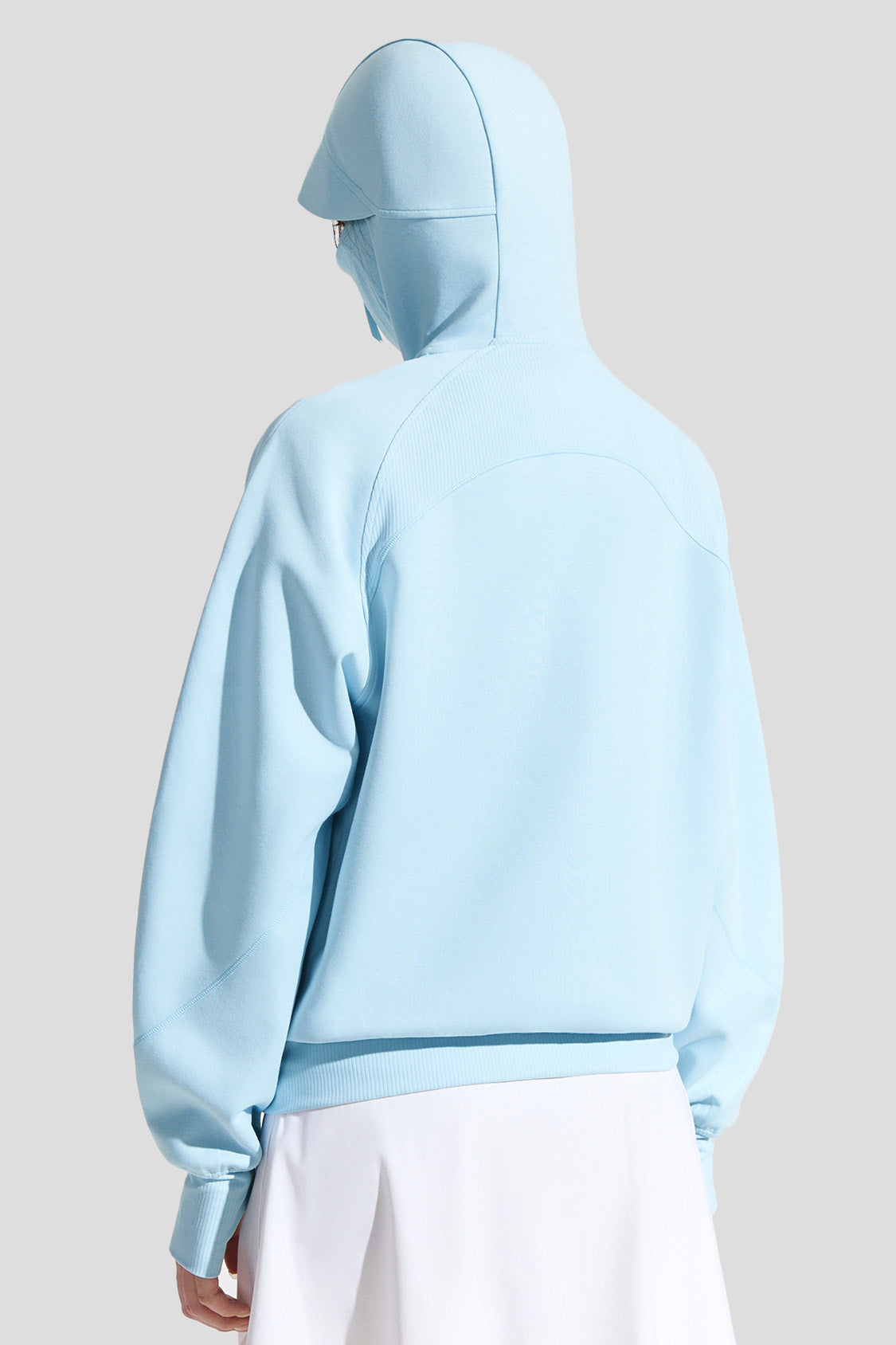 beneunder airshell womens windproof sun protection jacket upf50#color_blue