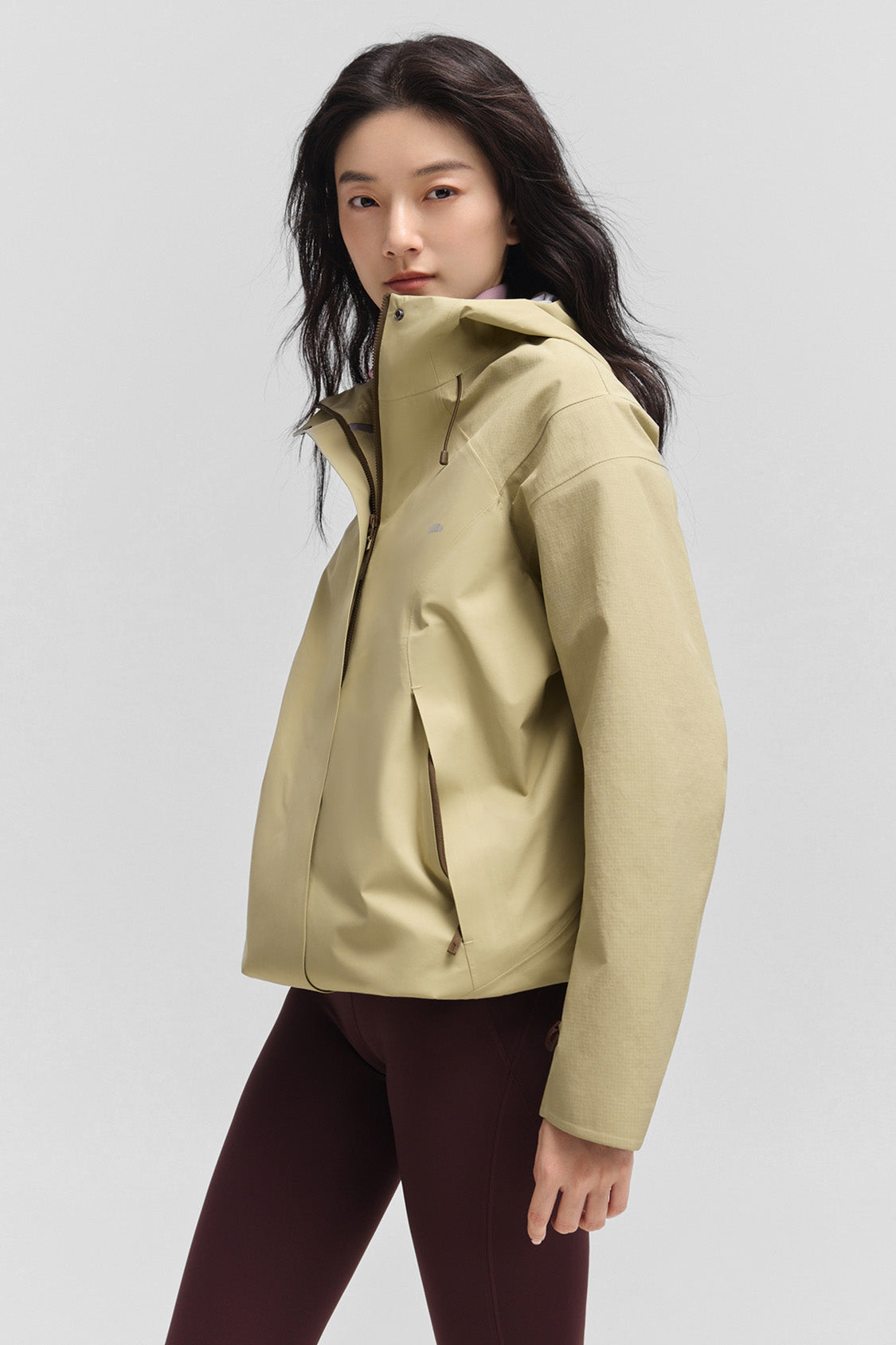 beneunder alpinecore – women’s insulated shell jacket (regular fit, warm liner) #color_brown