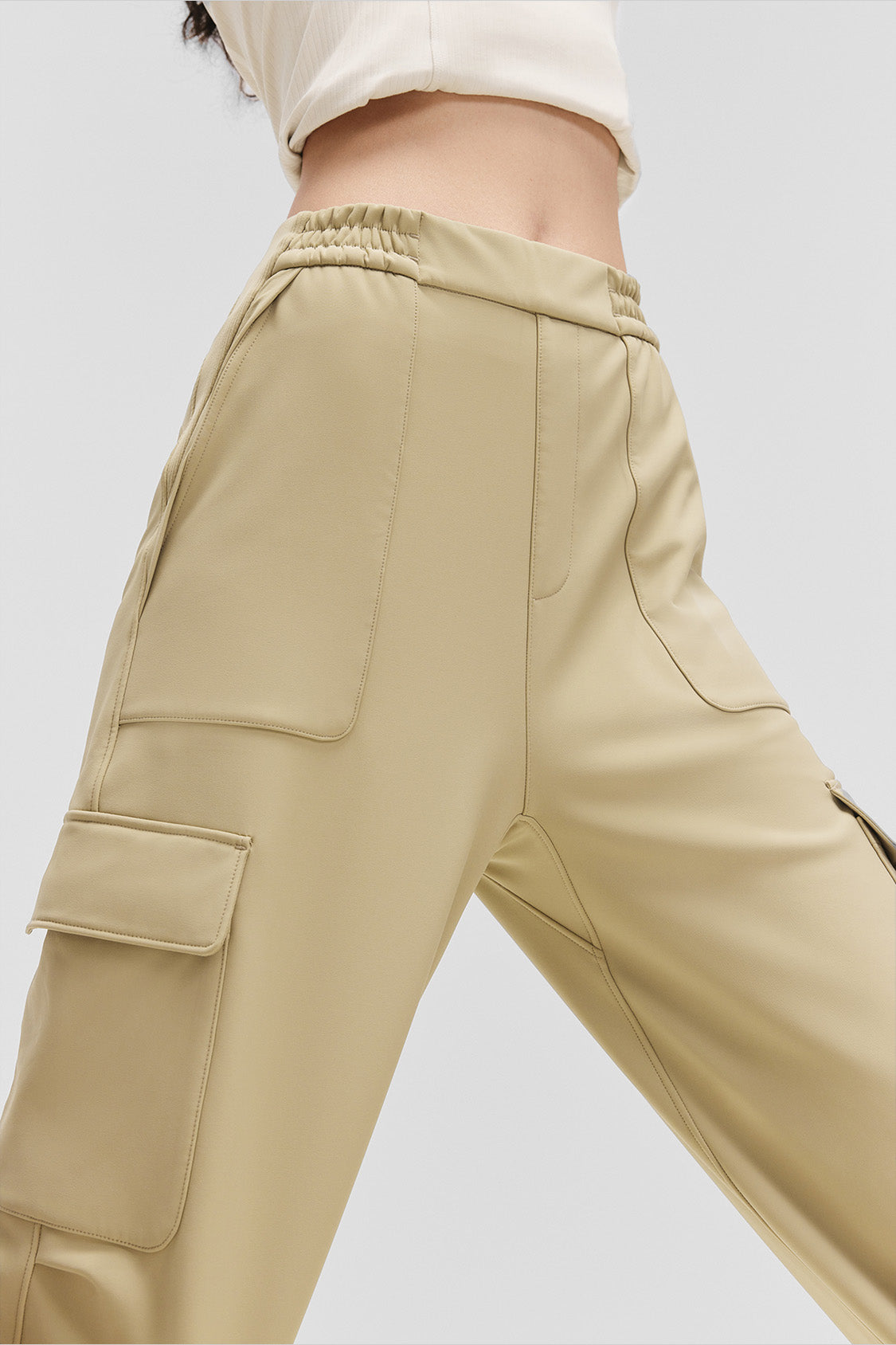 beneunder stormparatroop – women’s thermal parachute softshell pants #color_brown