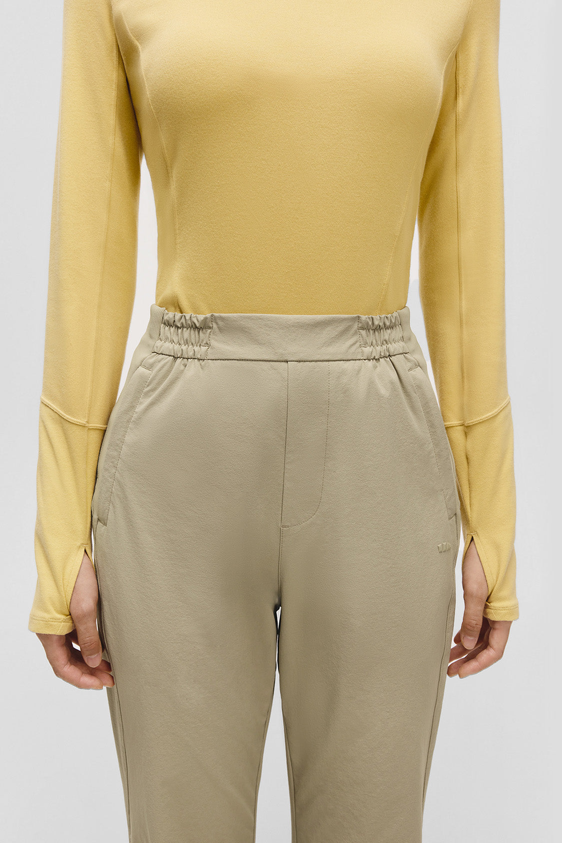 beneunder softflare womens softshell mini flare pants #color_brown