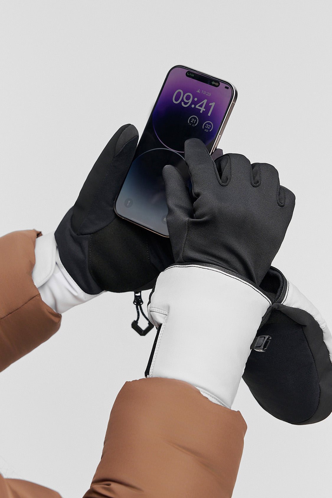 beneunder warm glove #color_gray