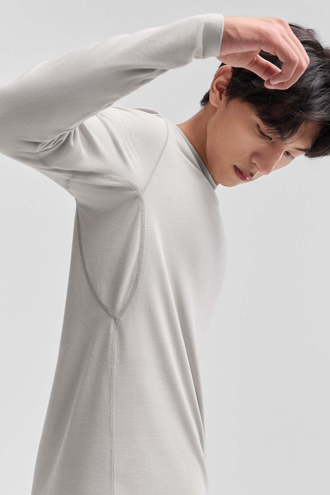 beneunder core – men’s thermal base layer #color_gray