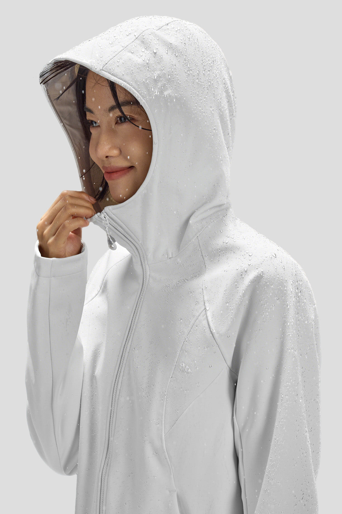 beneunder tritherm – women’s 3-in-1 hybrid insulated softshell jacket (extra warm) #color_gray