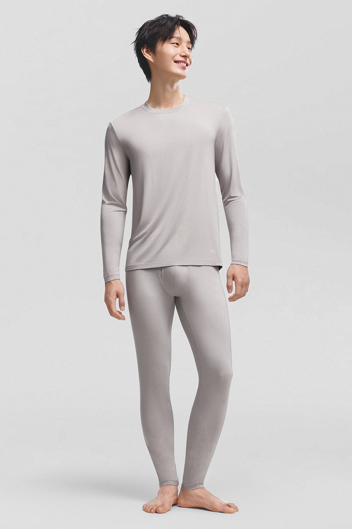 beneunder core – men’s thermal base layer #color_gray