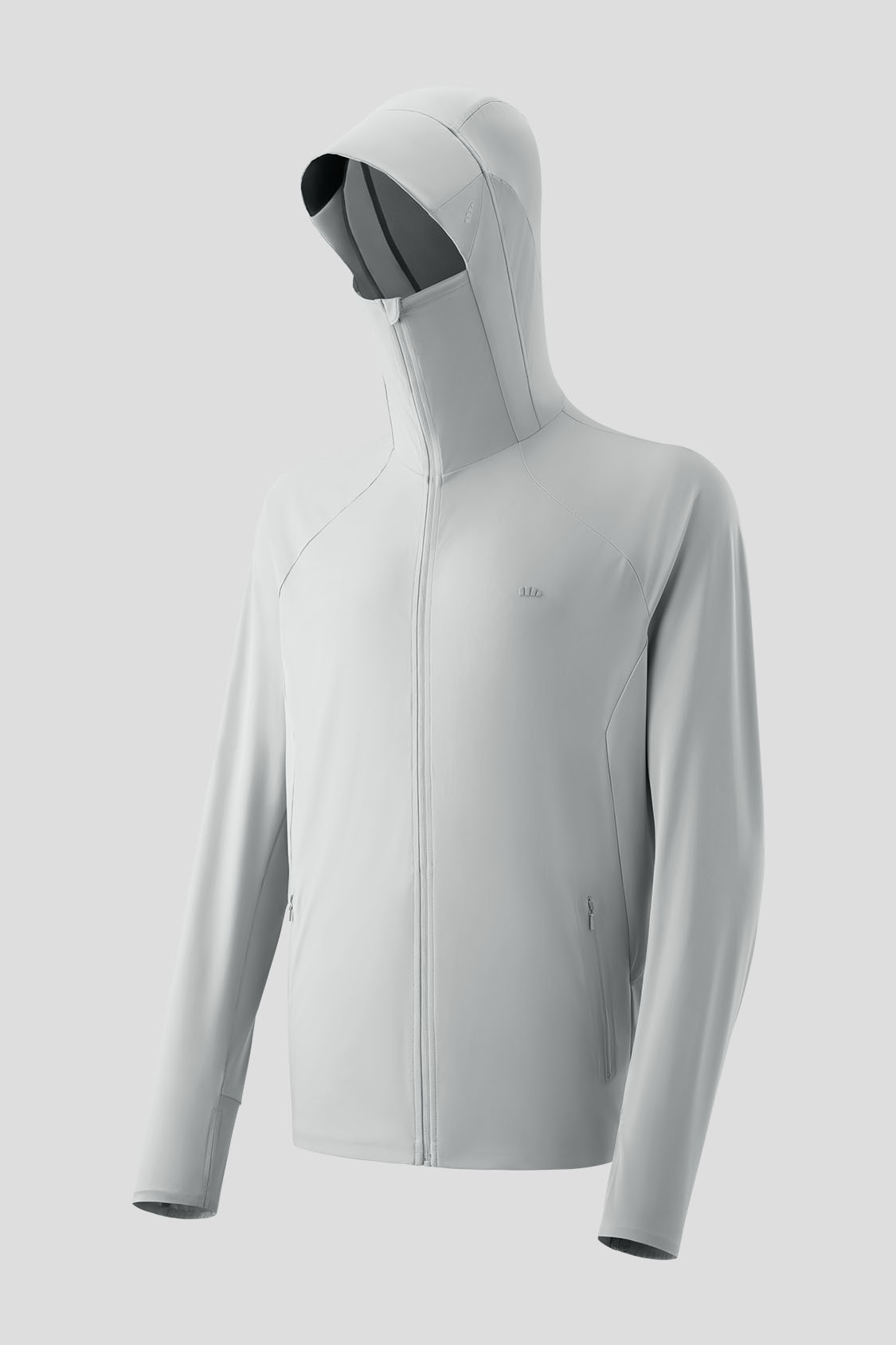 beneunder  men's sun protection jacket #color_gray