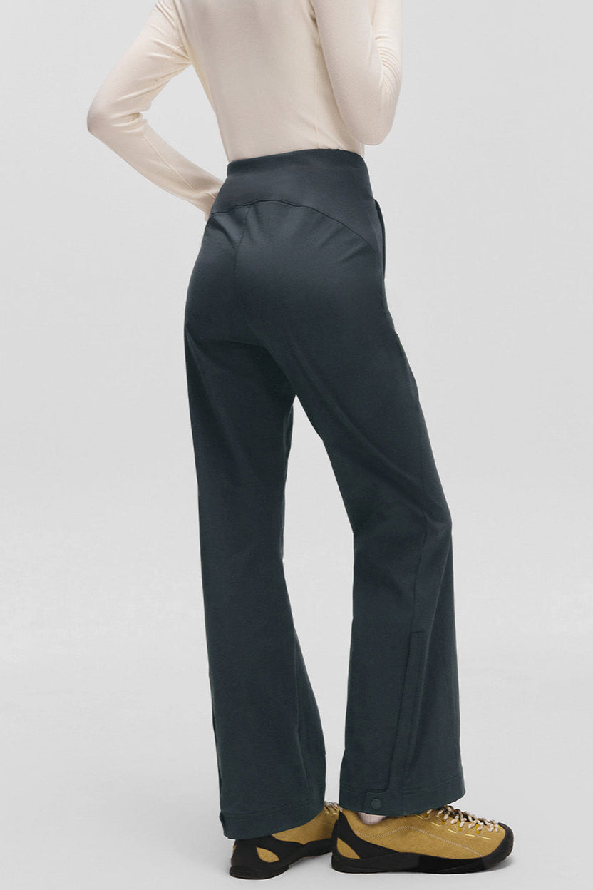 beneunder softflare womens softshell mini flare pants #color_gray