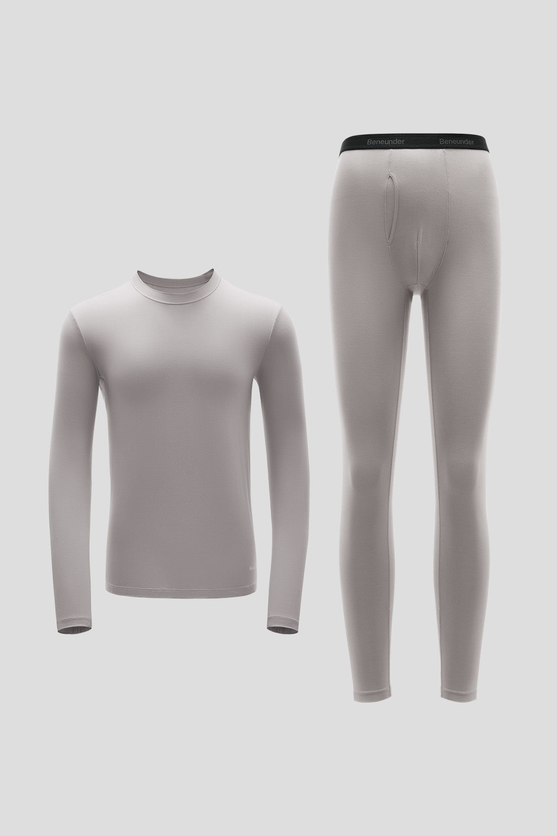 beneunder core – men’s thermal base layer #color_gray