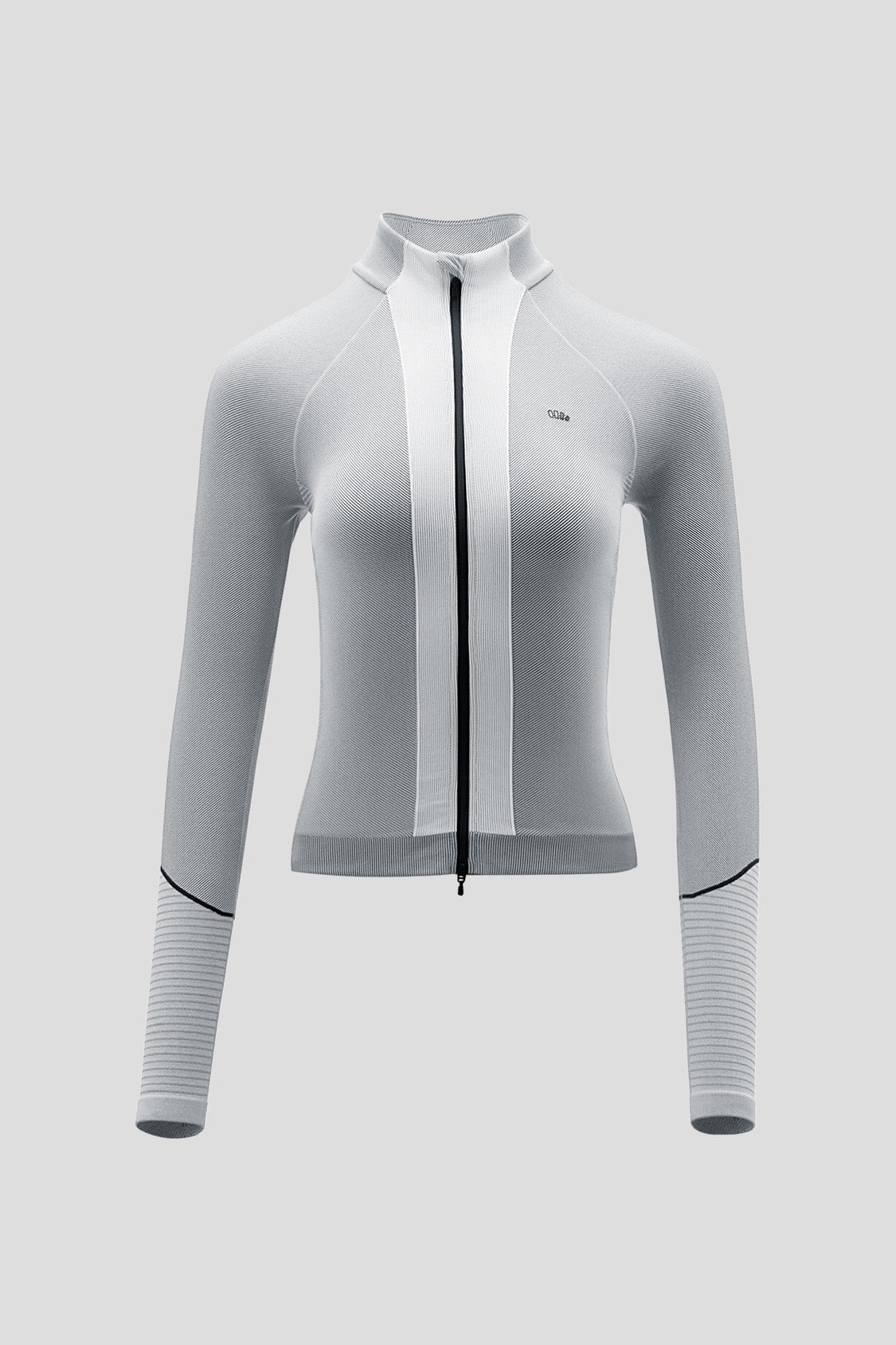 beneunder fullzipdry womens full zip quick dry shaping top #color_gray