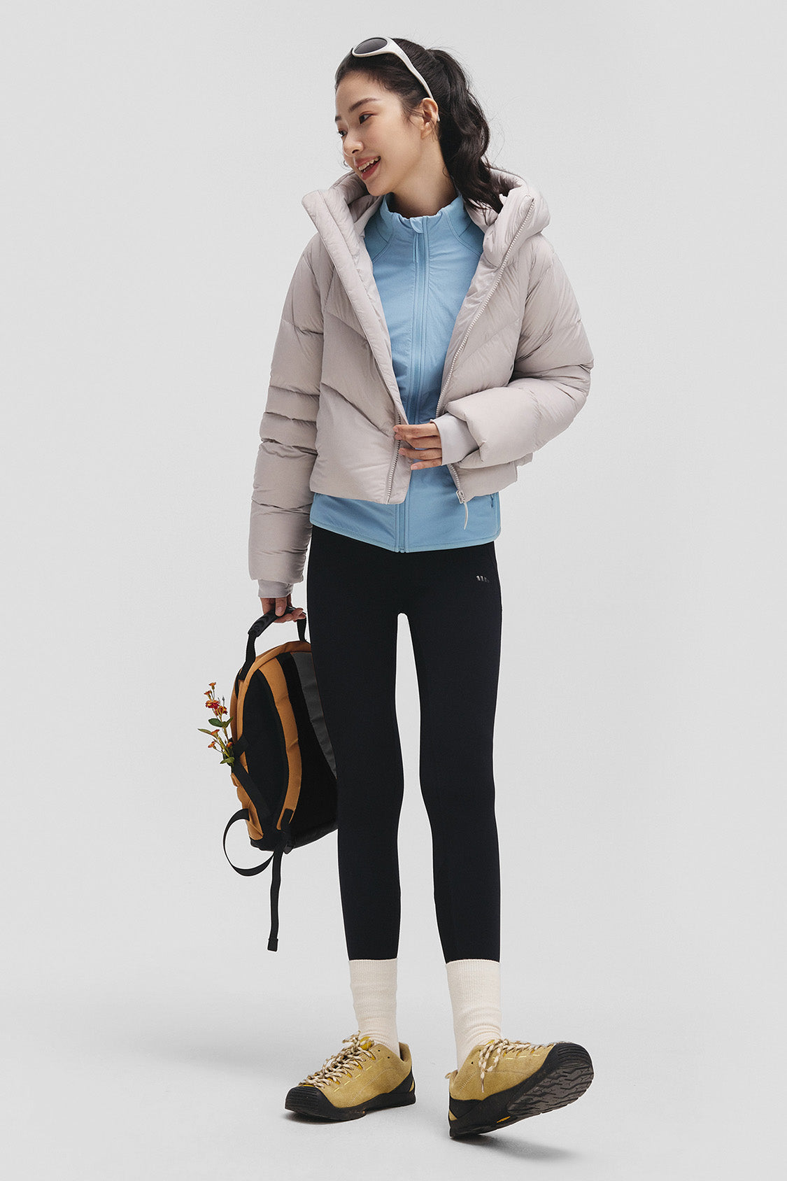 beneunder microwind womens light warmth windproof micro fleece jacket#color_light blue