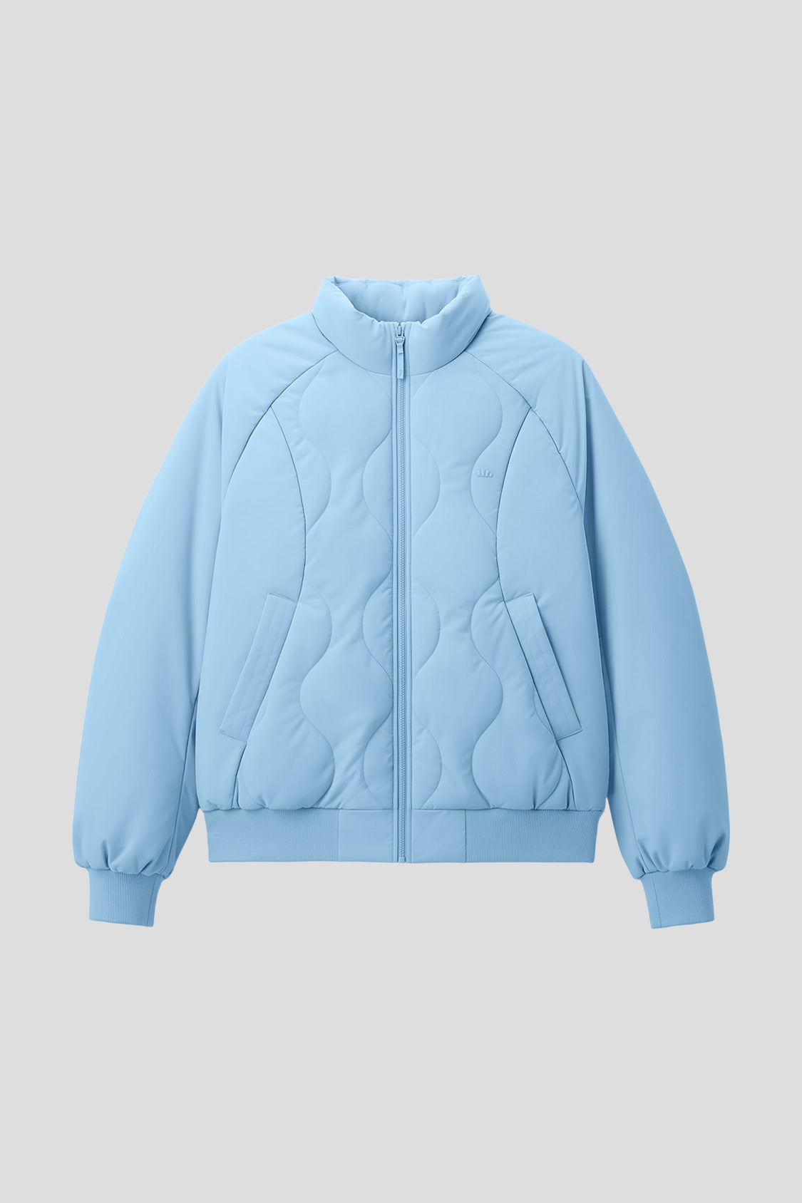 beneunder trailjacket womens medium warmth fleece jacket #color_light blue