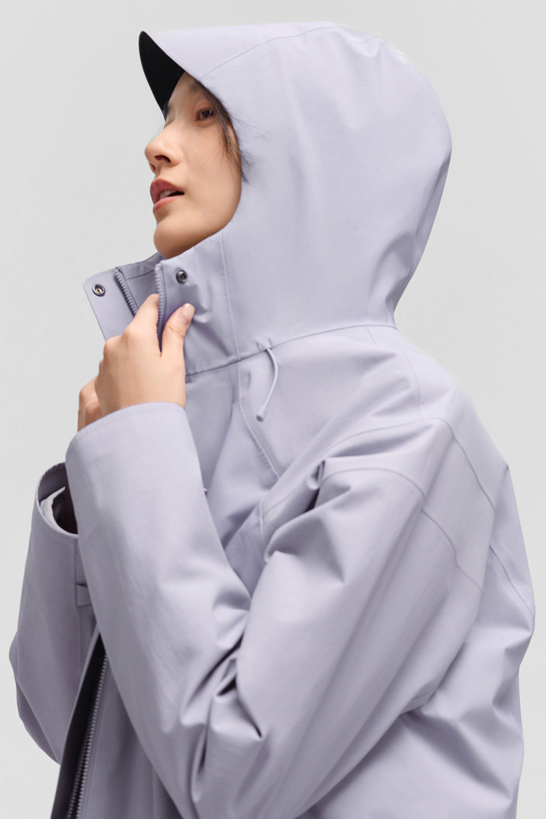 beneunder alpinecore – women’s insulated shell jacket (regular fit, warm liner) #color_light purple