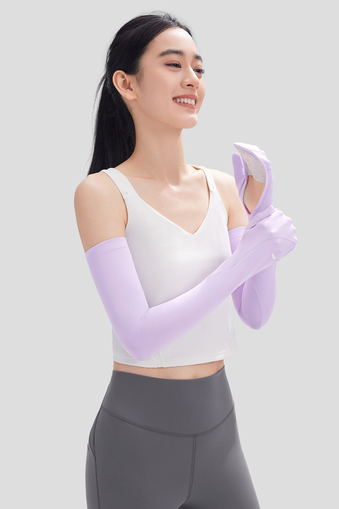 Peche - Women's Sun Protection Arm Sleeves with Gloves UPF50+