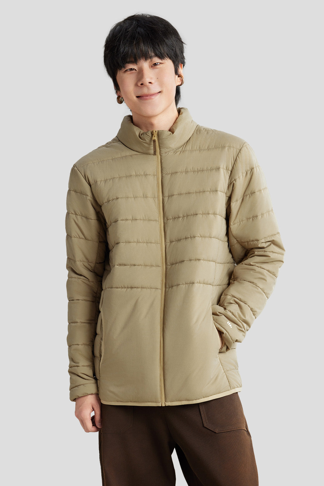 beneunder men's jacket #color_brown