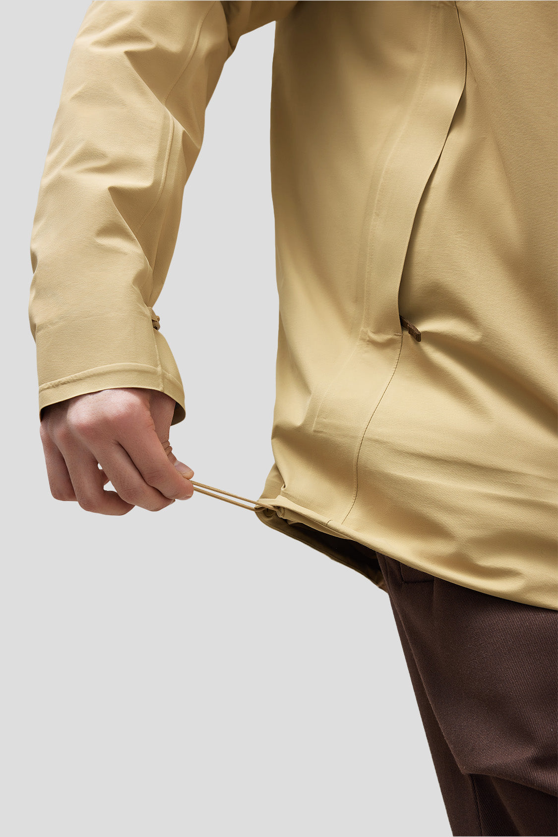 beneunder men's jacket #color_brown