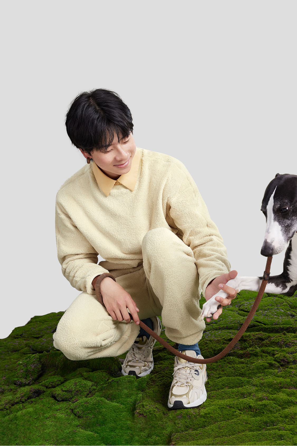 beneunder men's loungewear #color_beige