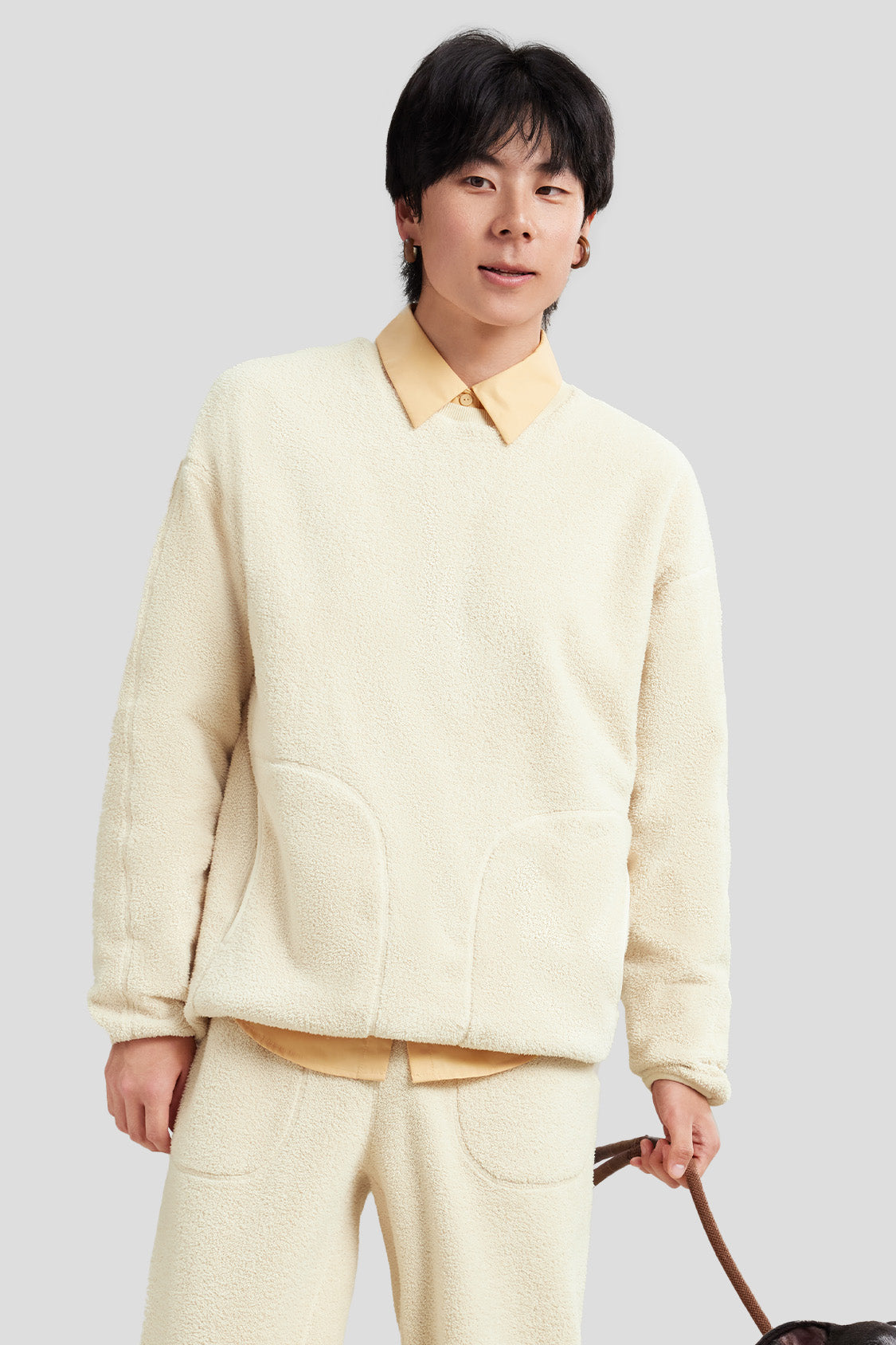 beneunder men's loungewear #color_beige