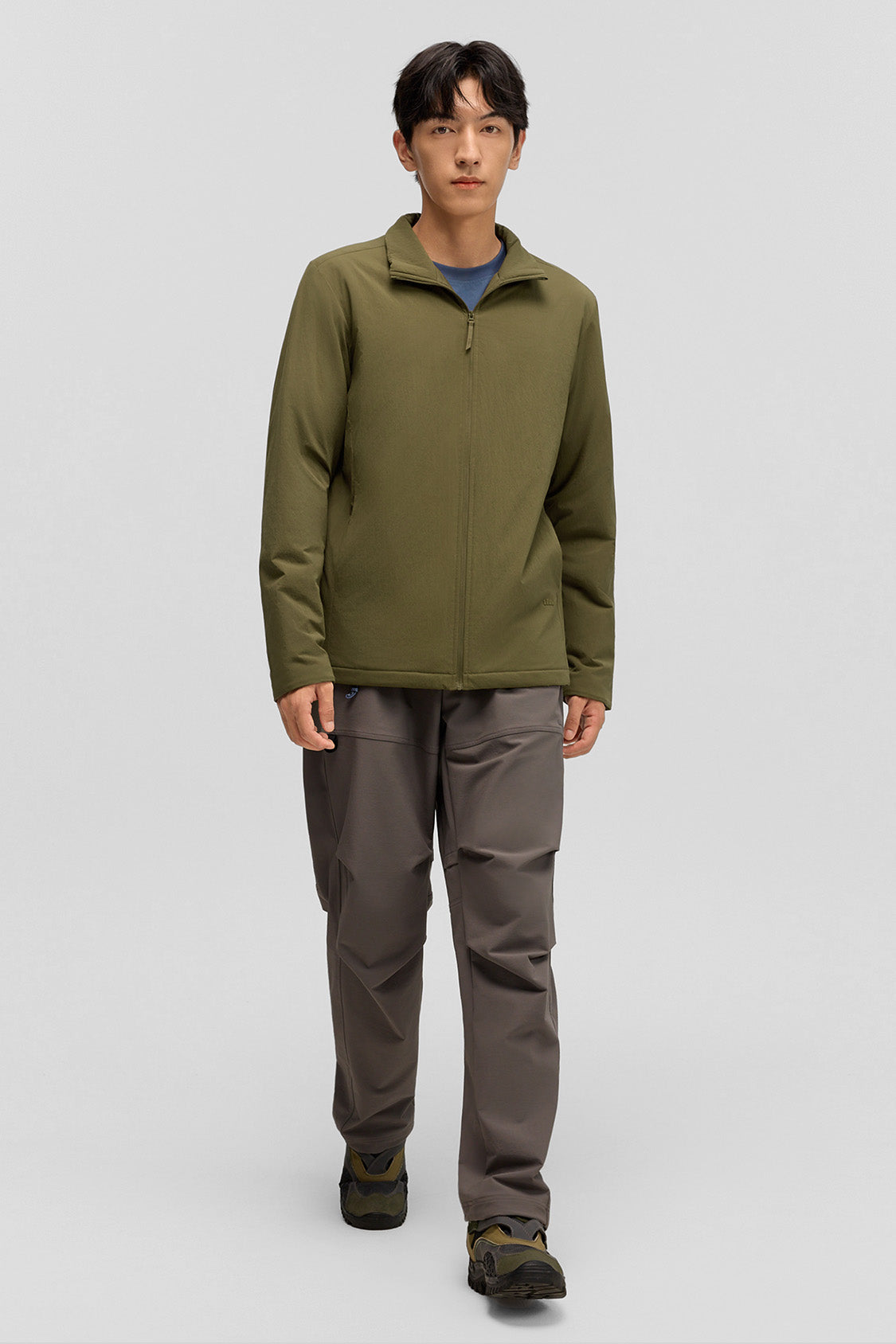 beneunder mens jacket #color_moss green