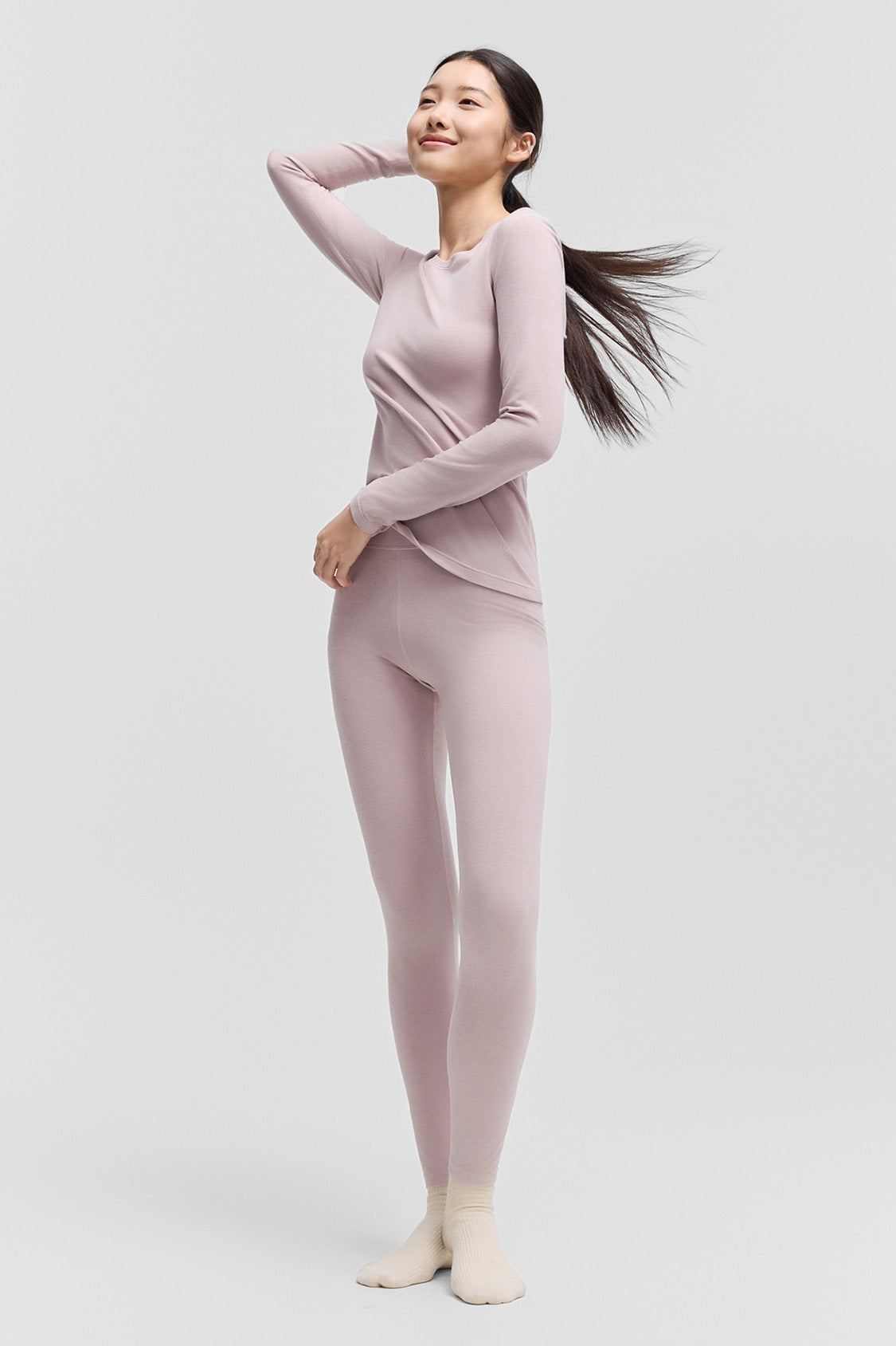 beneunder core – women's thermal base layer #color_pink