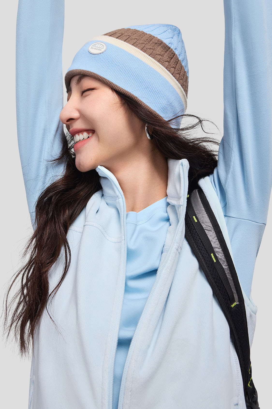 SkinShield - 保暖針織帽