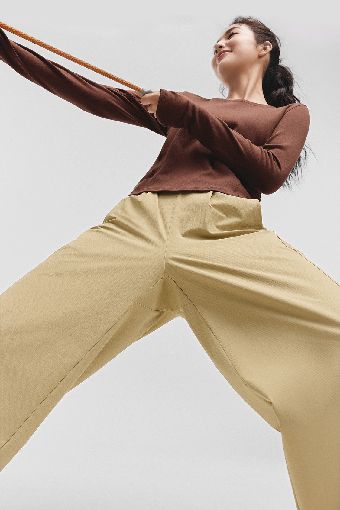 beneunder womens pants #color_taupe