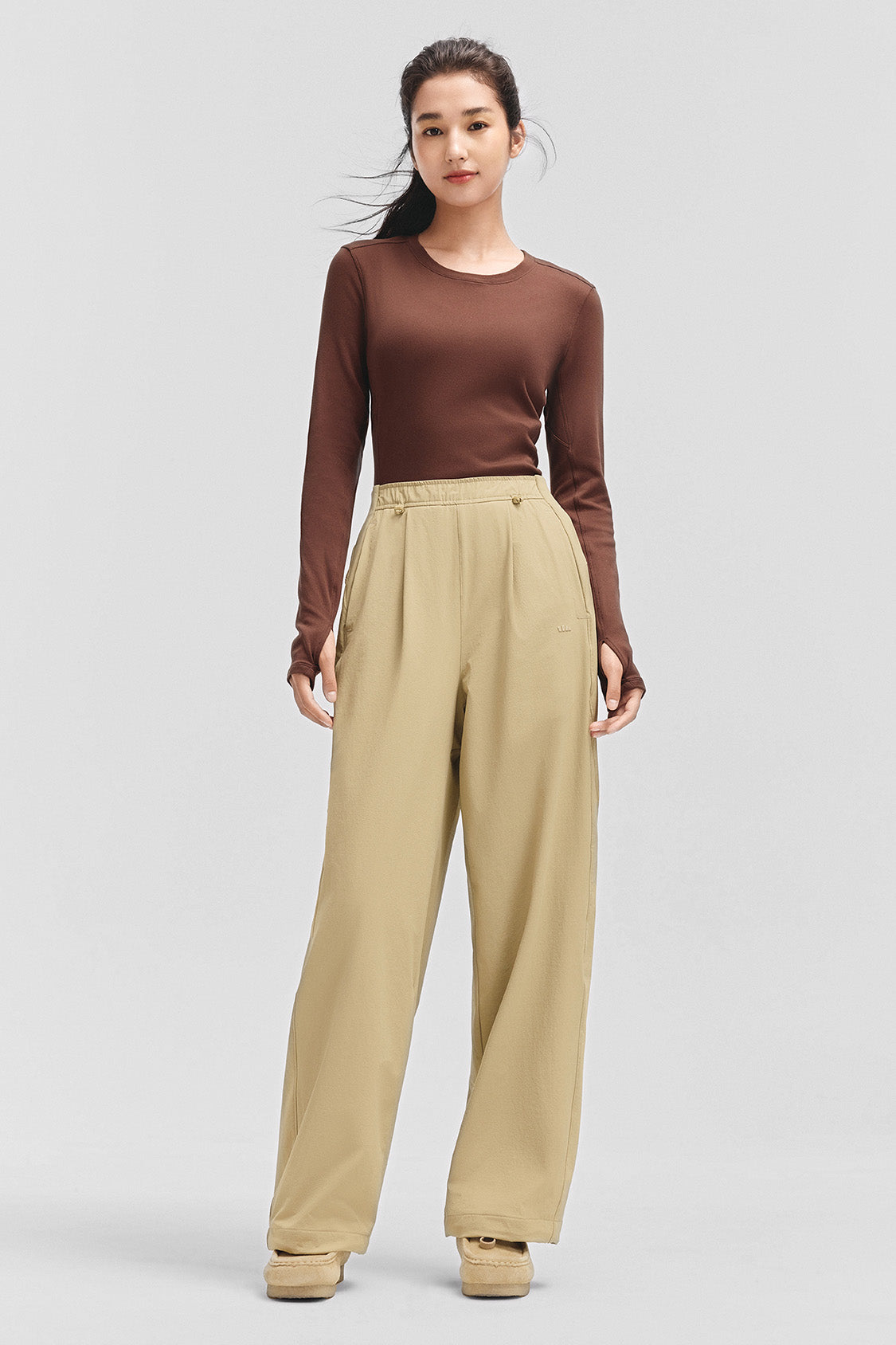 beneunder womens pants #color_taupe
