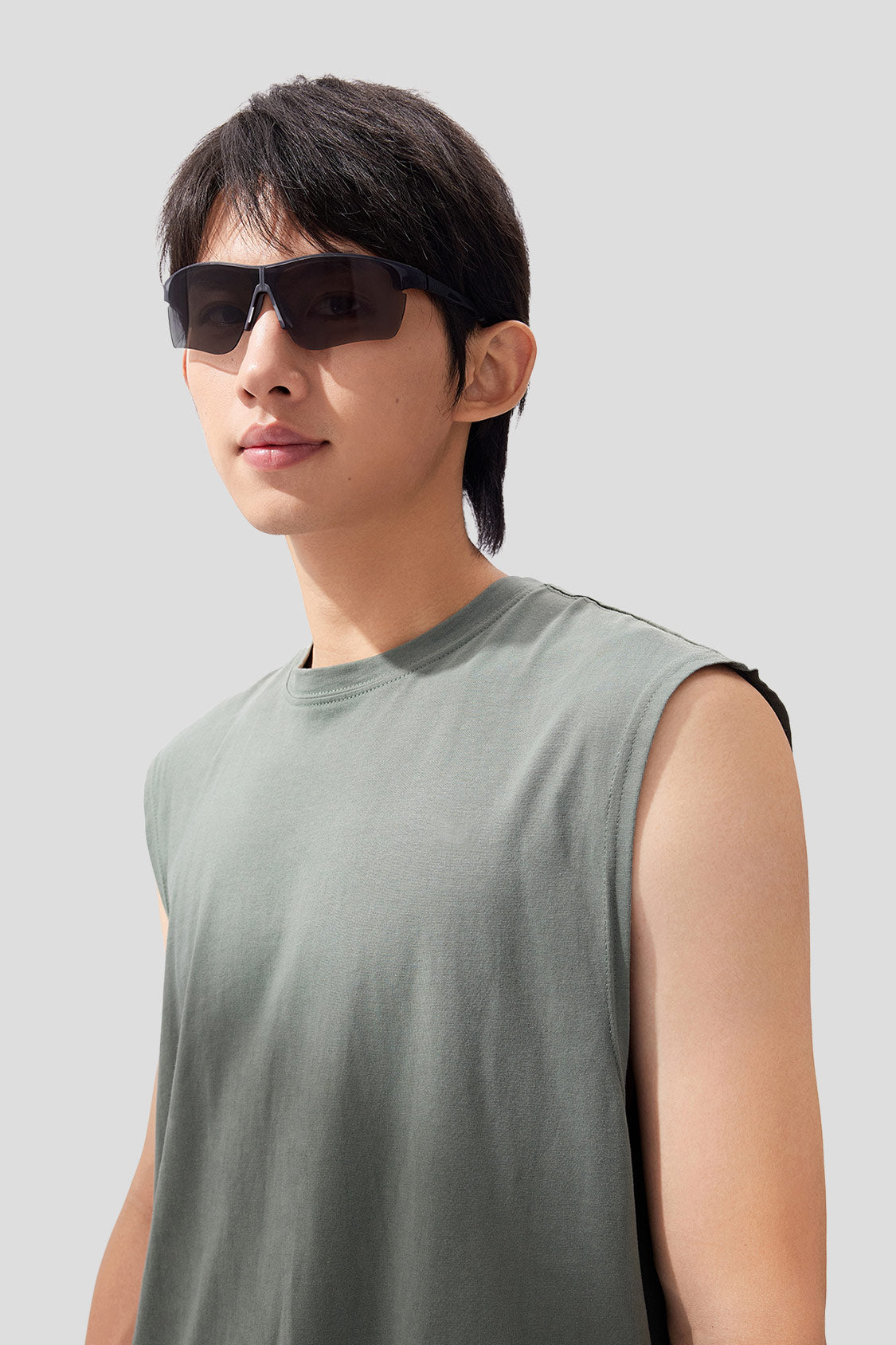 beneunder foldable sports sunglasses #color_polar night gray