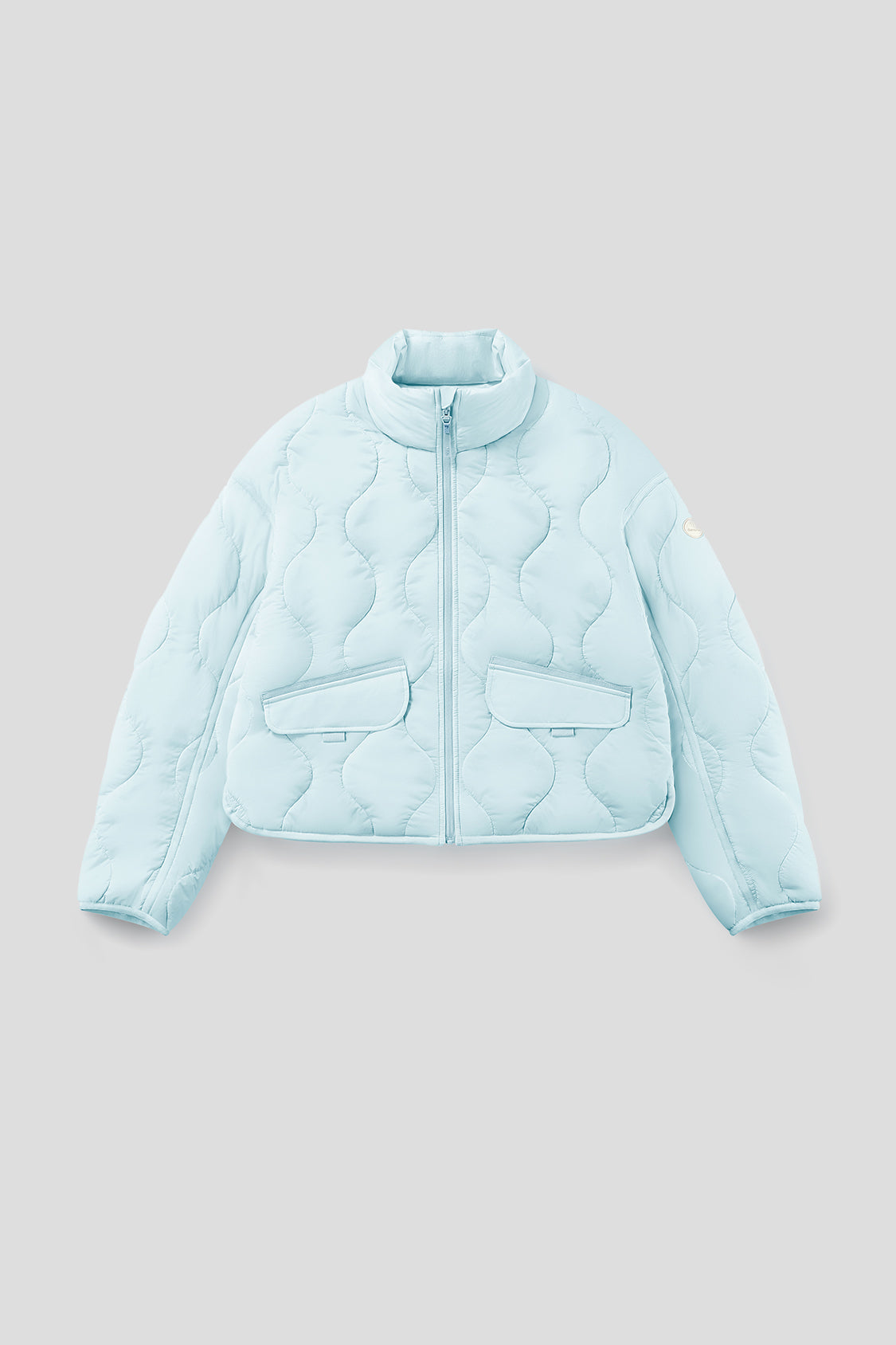 Women's Lightweight Quilted Jacket with Stand Collar