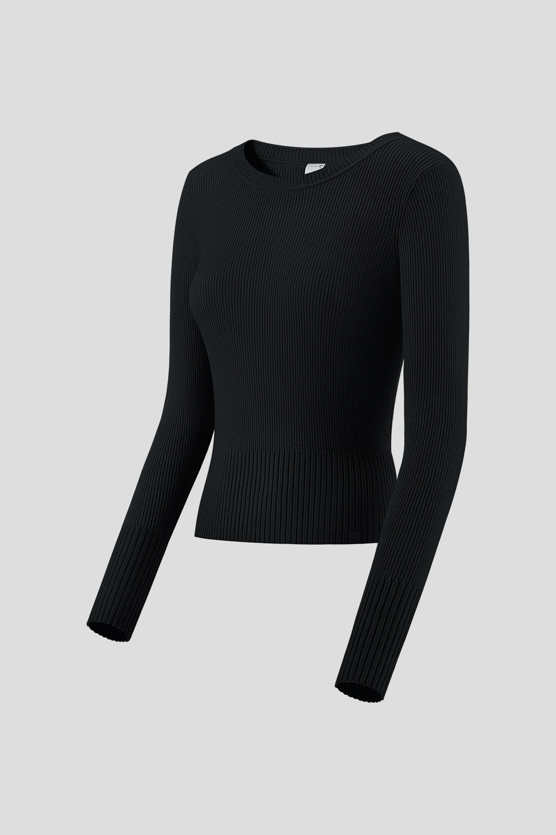 【New In】Women's Short-Length Tech Wool Long-Sleeve Sweater