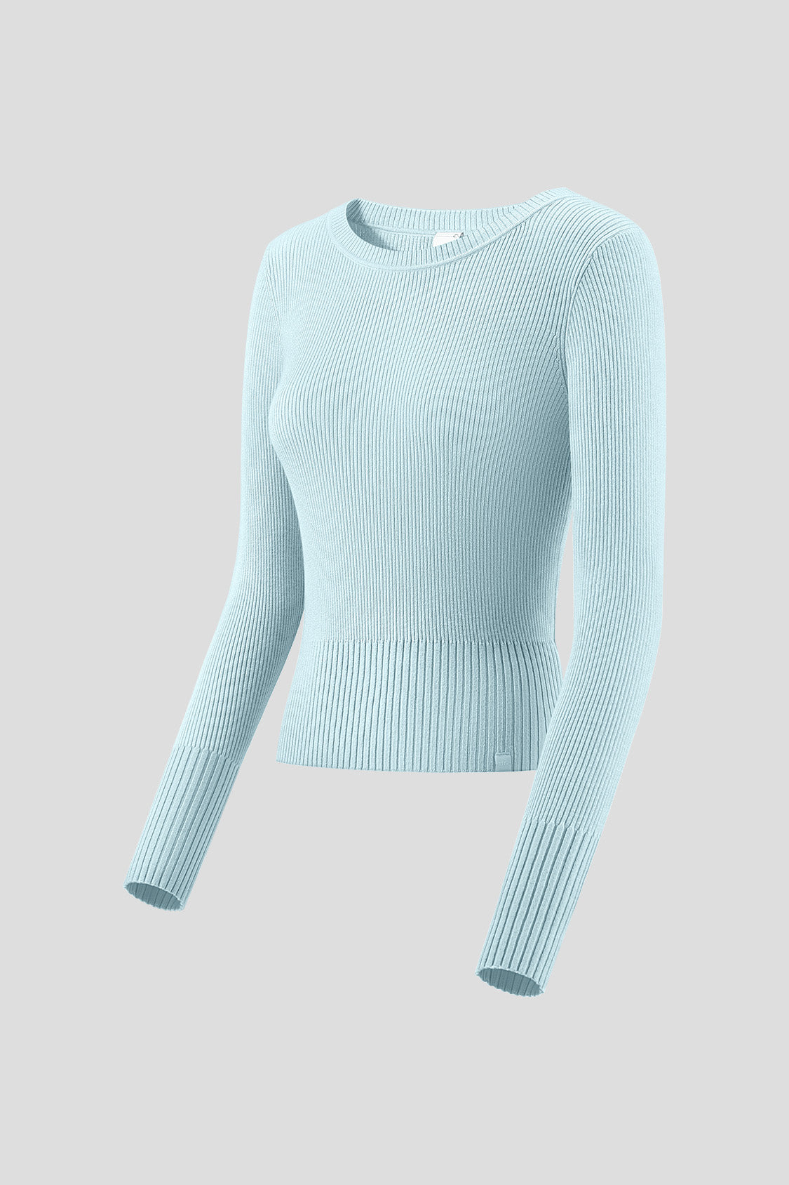 【New In】Women's Short-Length Tech Wool Long-Sleeve Sweater