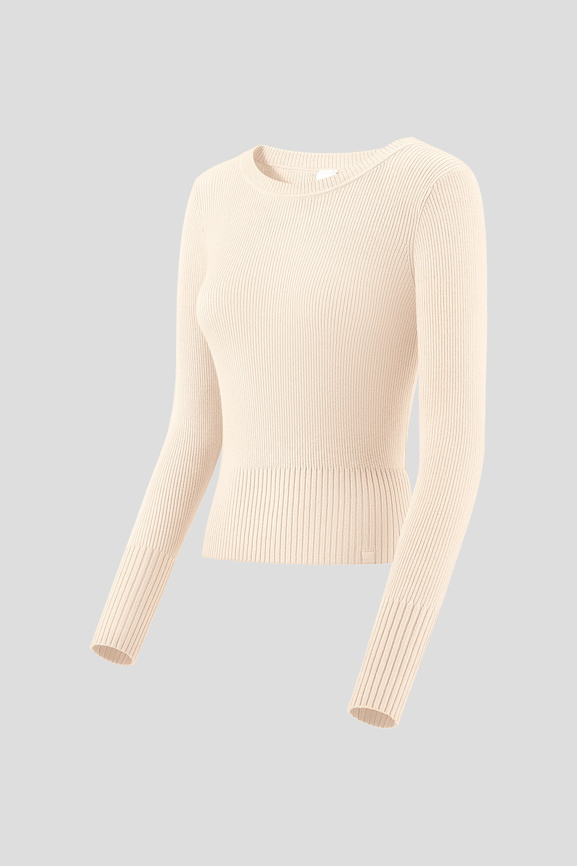 【New In】Women's Short-Length Tech Wool Long-Sleeve Sweater