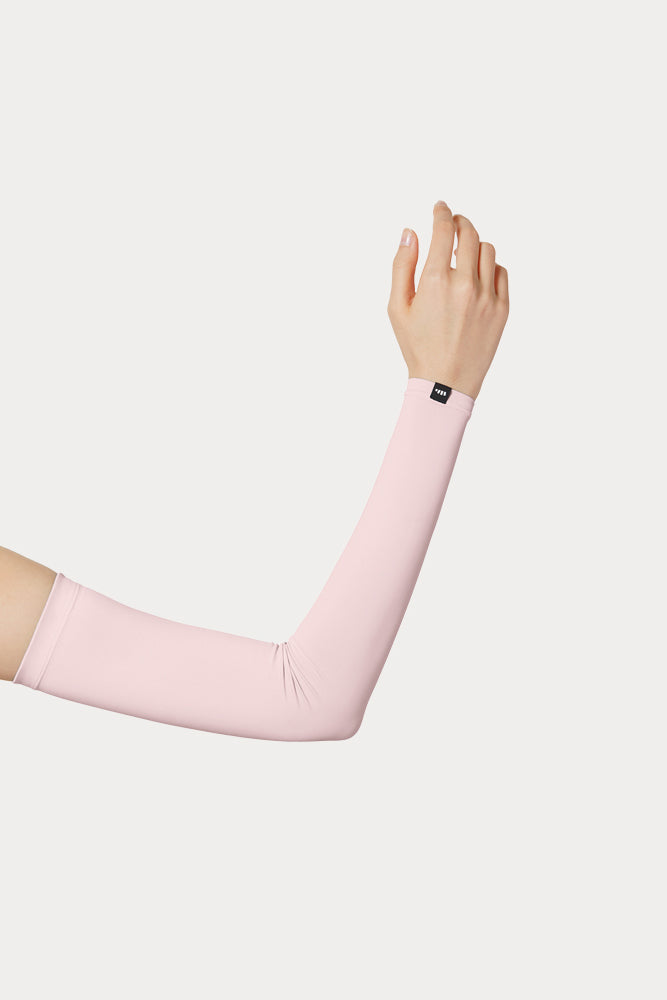 Lets Slim Arm Sleeves With UV Sun Protection Gloves With Thumb