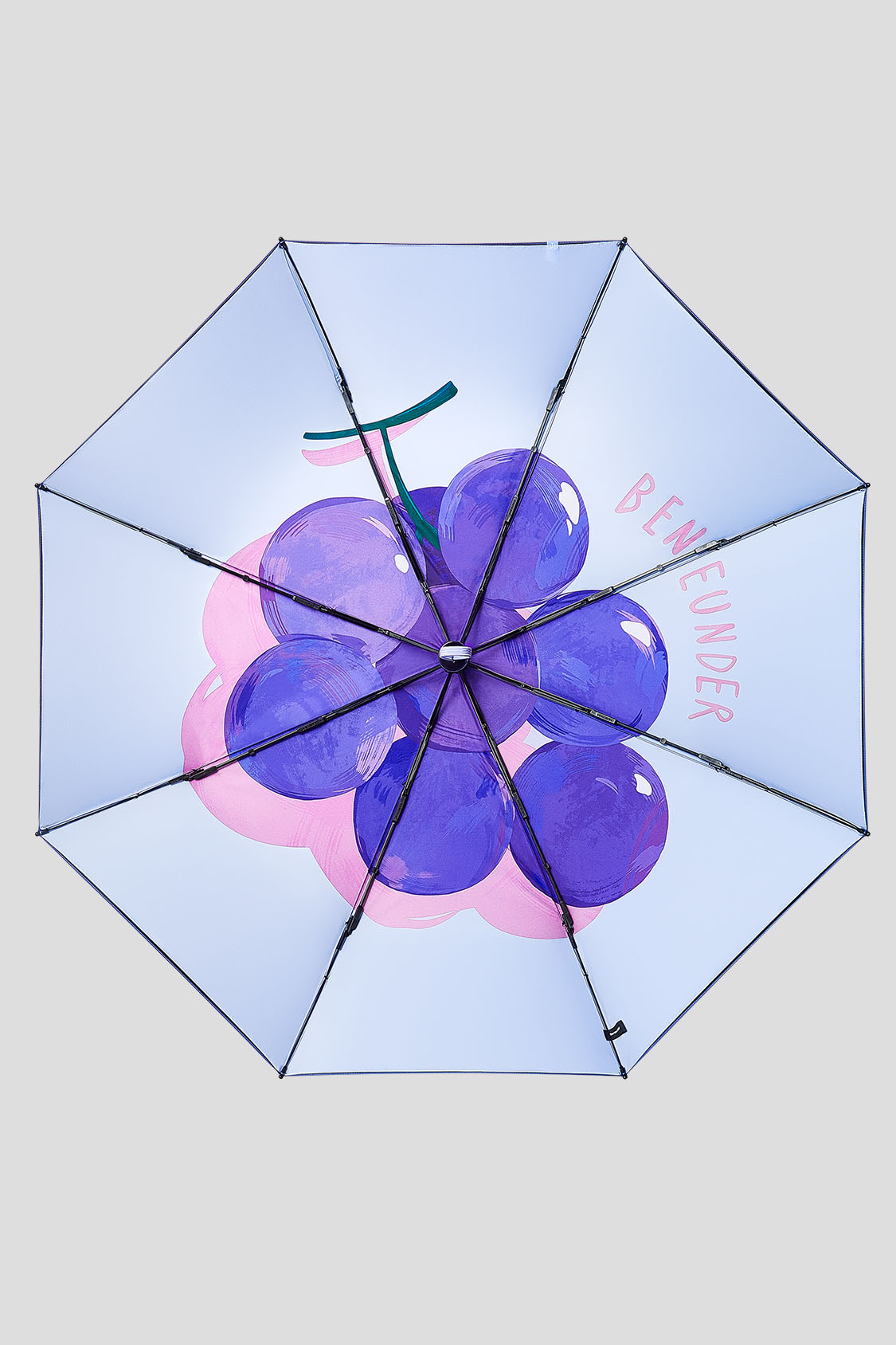 beneunder upf50+ uv sun protection all weather umbrella #color_talkative grape
