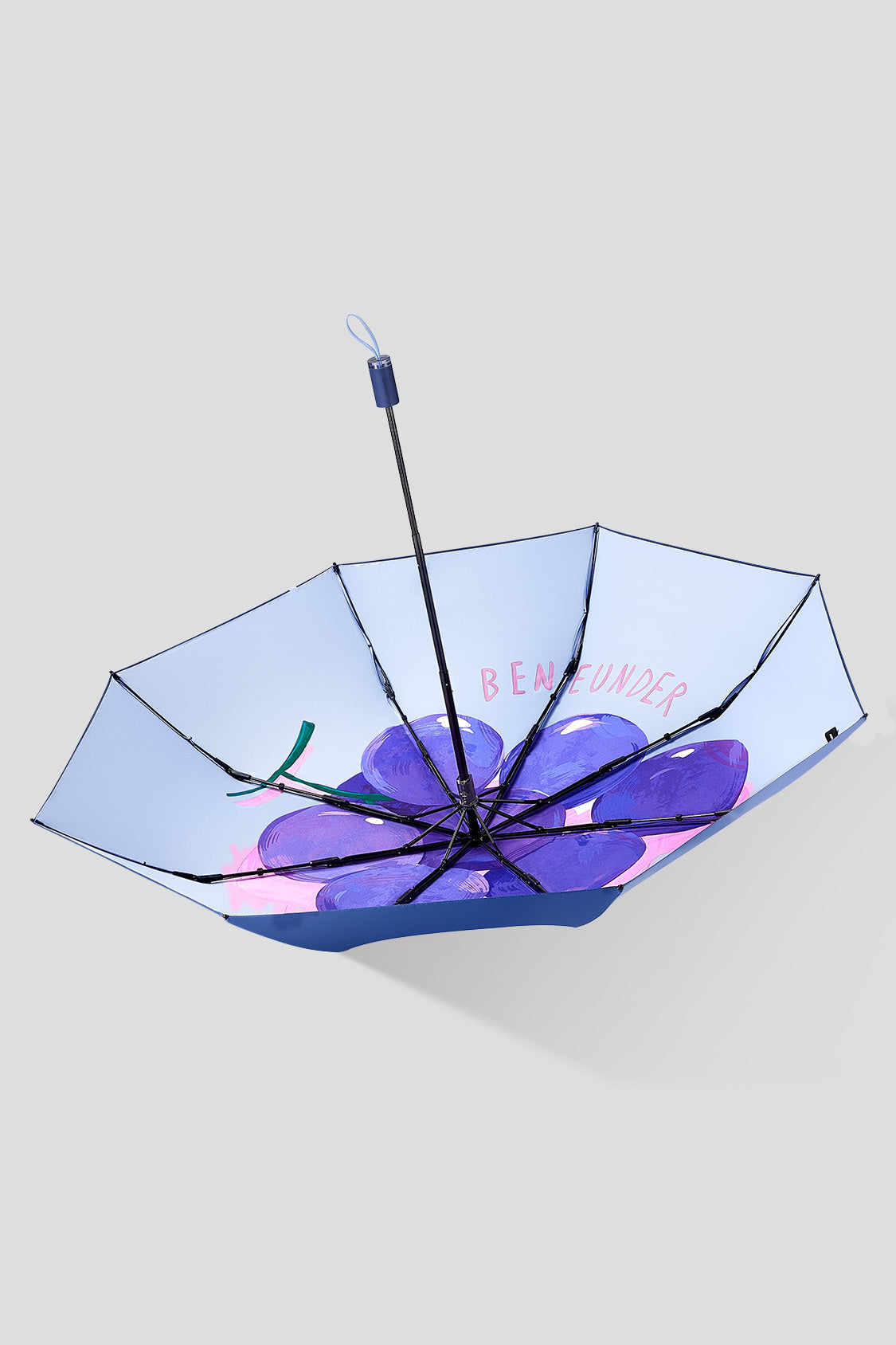 beneunder upf50+ uv sun protection all weather umbrella #color_talkative grape