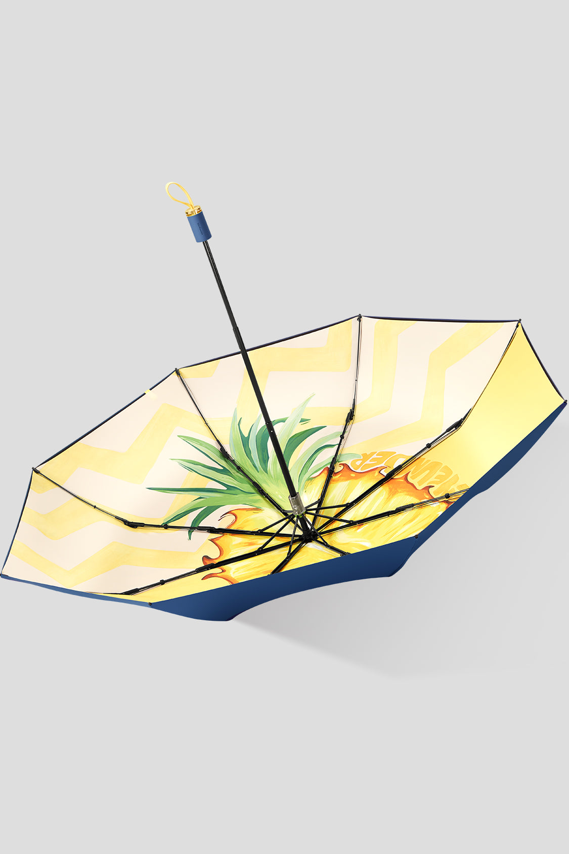beneunder upf50+ uv sun protection all weather umbrella #color_fragrant pineapple
