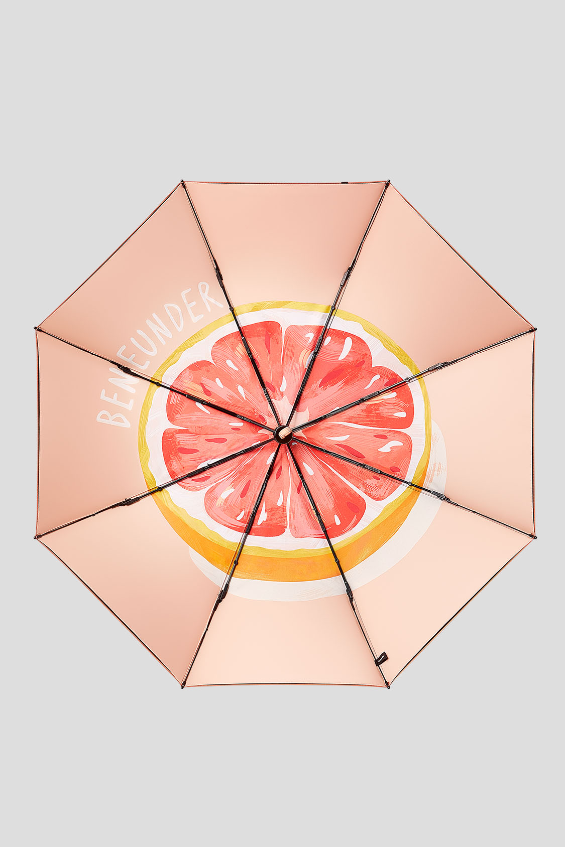 beneunder upf50+ uv sun protection all weather umbrella #color_joyful pomelo