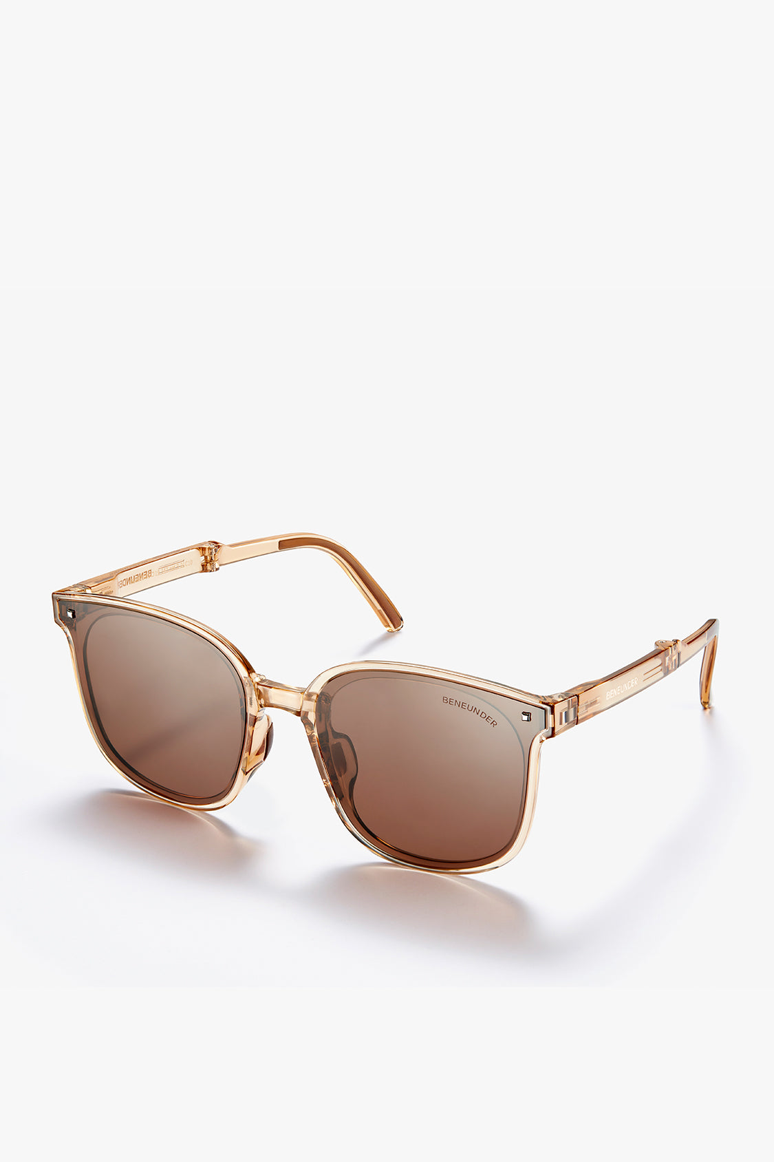 beneunder wild polarized folding sunglasses shades for women men #color_brown