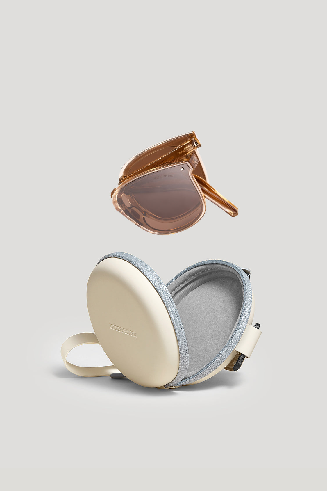 beneunder wild polarized folding sunglasses shades for women men #color_brown