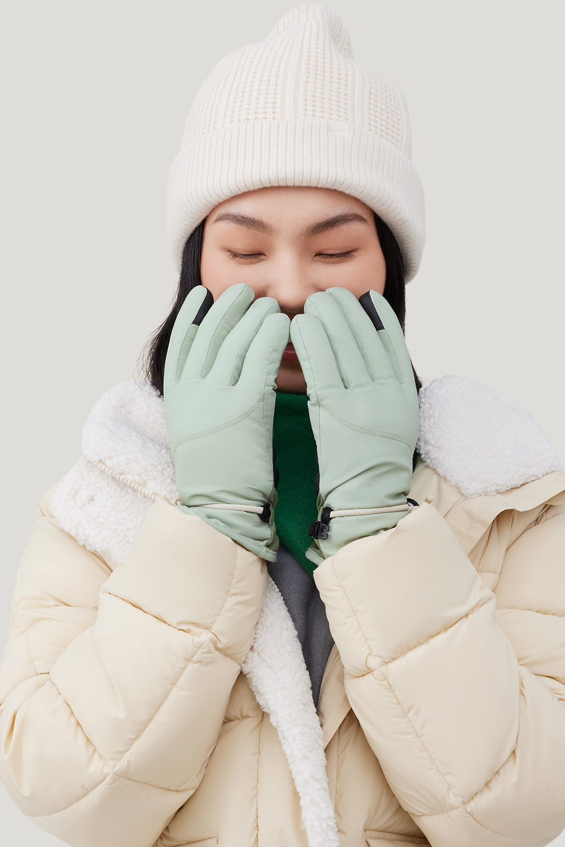 Beneunder Waterproof Winter Gloves, Women's Touch-Screen Warm