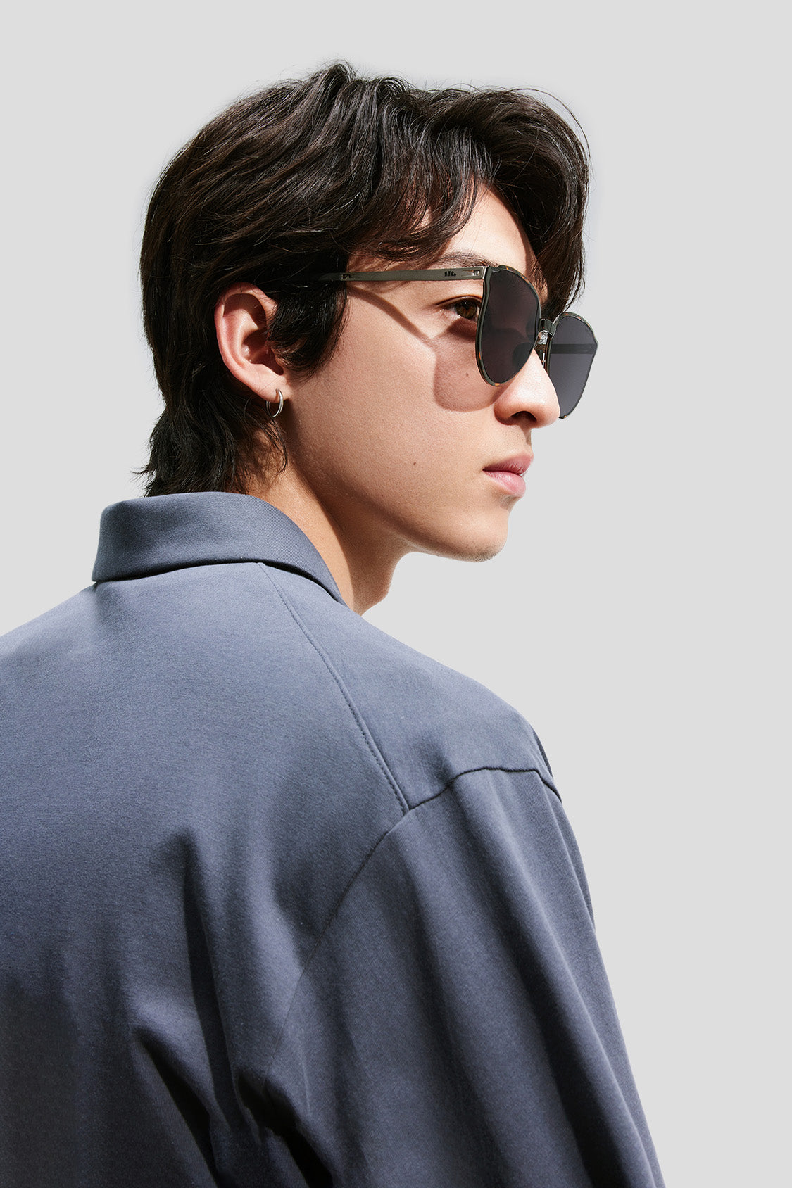 beneunder ultra-lightweight foldable sunglasses uv400 #color_black