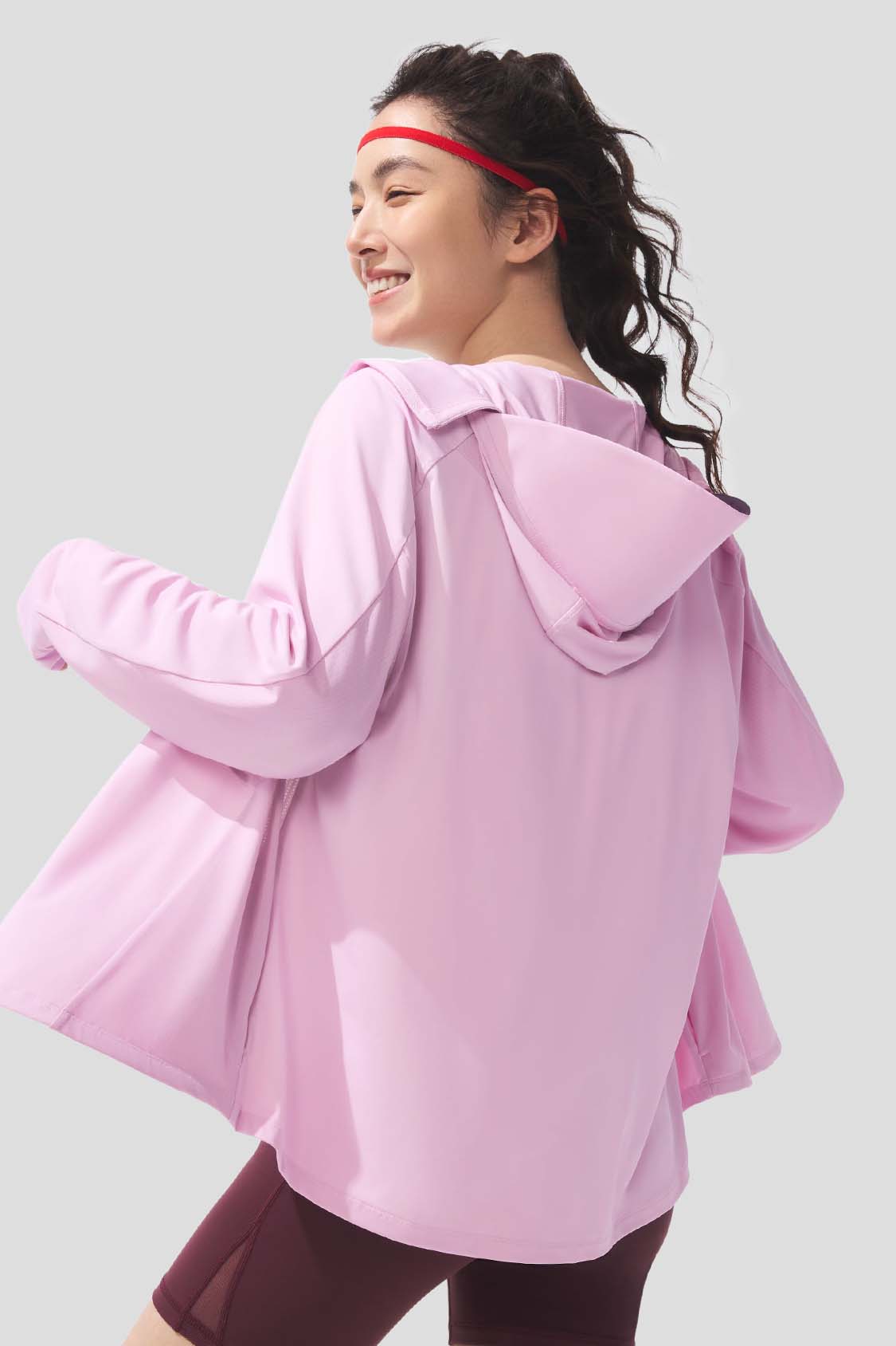 beneunder women's sun protection jacket #color_pink