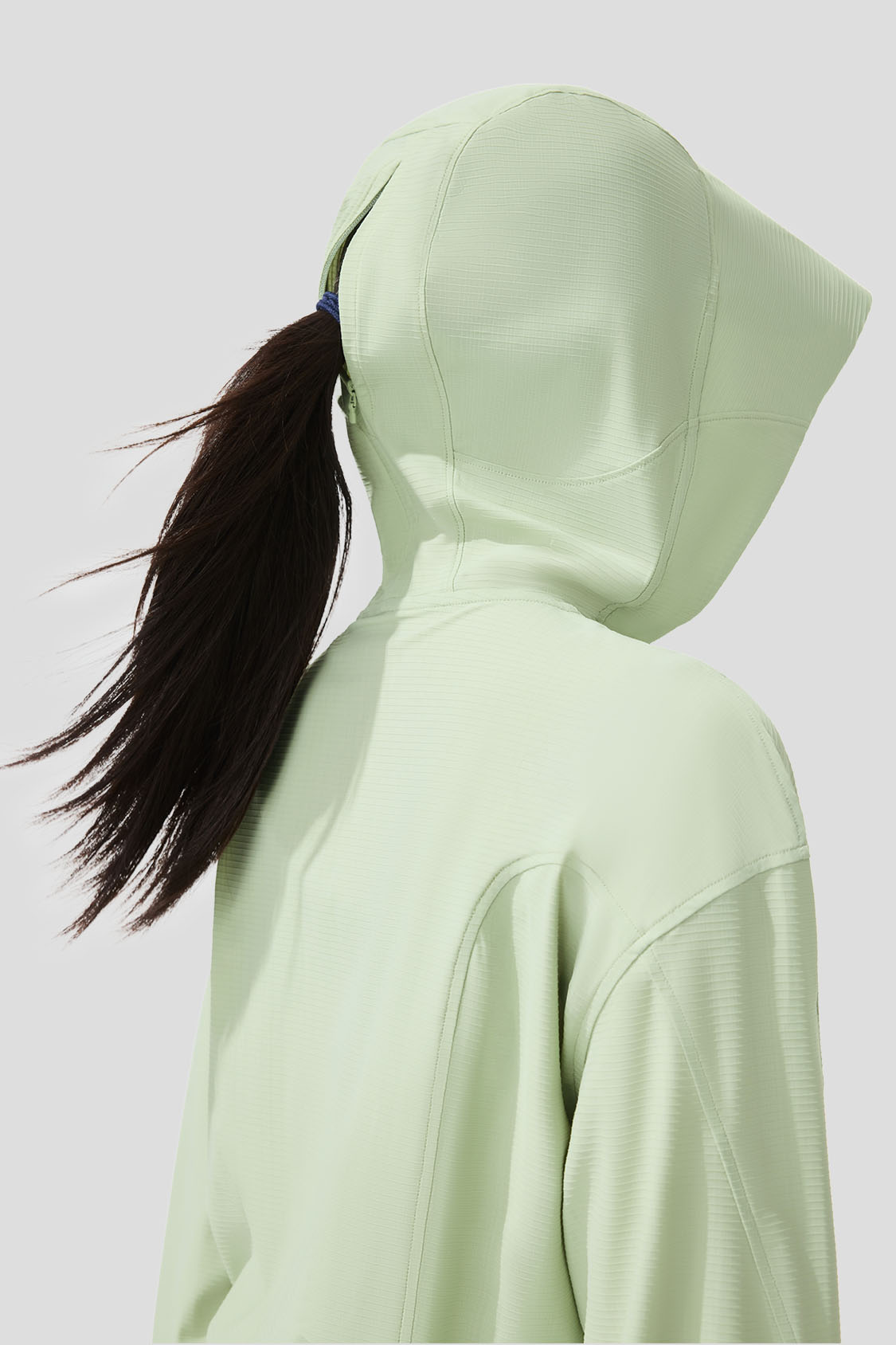 beneunder women's sun protection jacket #color_green