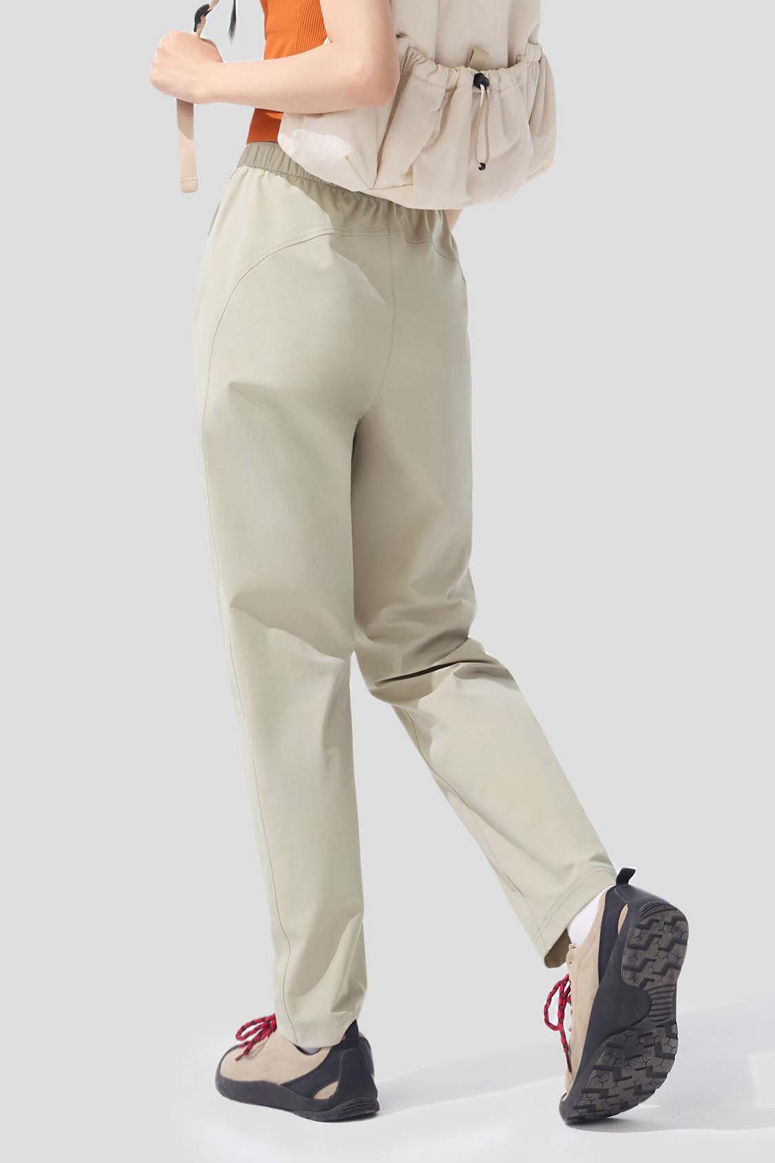 beneunder women's sun protection pants #color_beige